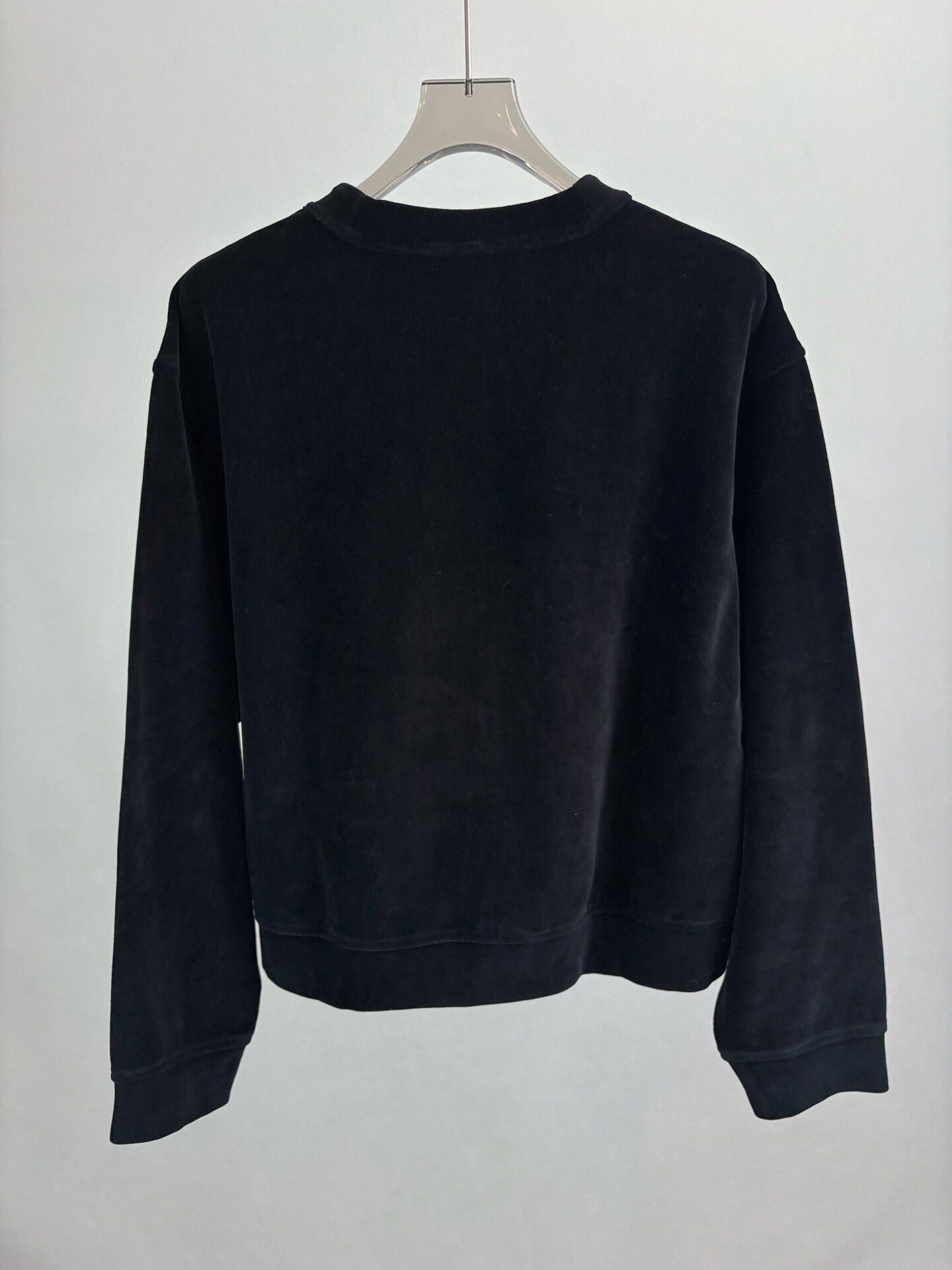 Alexander Wang Alexander Wang Rhinestone Logo Velour Sweatshirt L Size L / US 10 / IT 46 - 3 Thumbnail