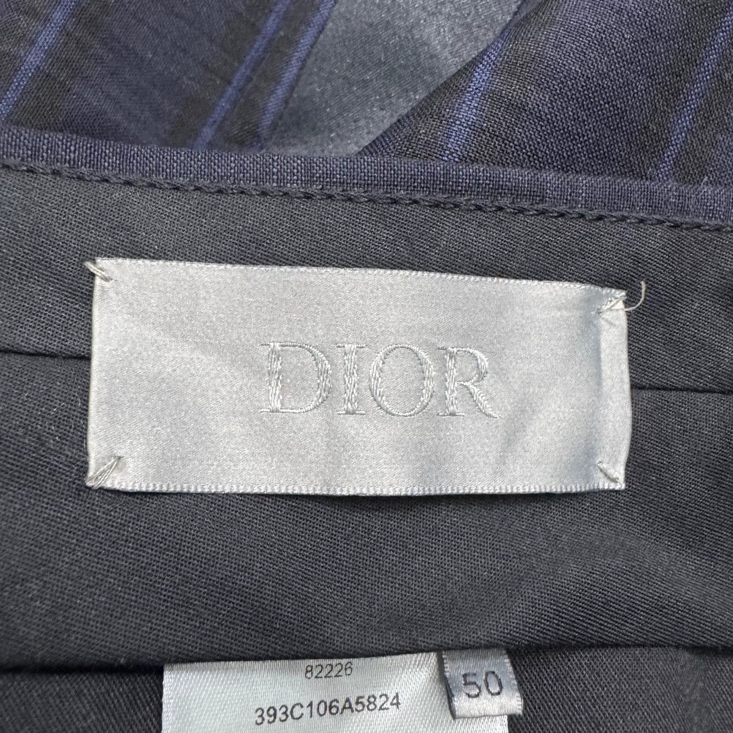 Dior Dior x Denim Tears Check Wool Trousers Size 34 Size US 34 / EU 50 - 3 Thumbnail