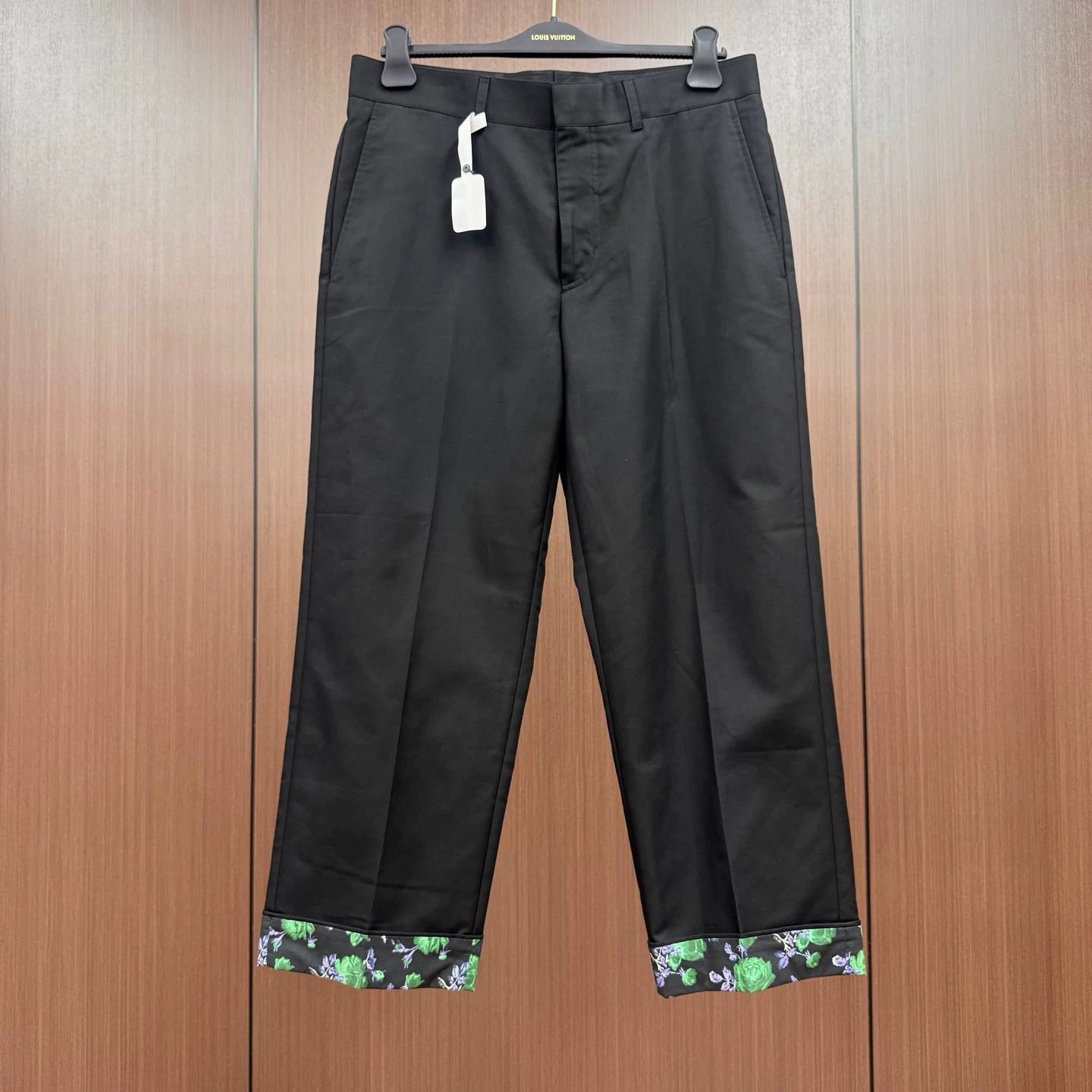 Dior Dior Floral Cuff Pants Size 48 Size US 32 / EU 48 - 2 Thumbnail