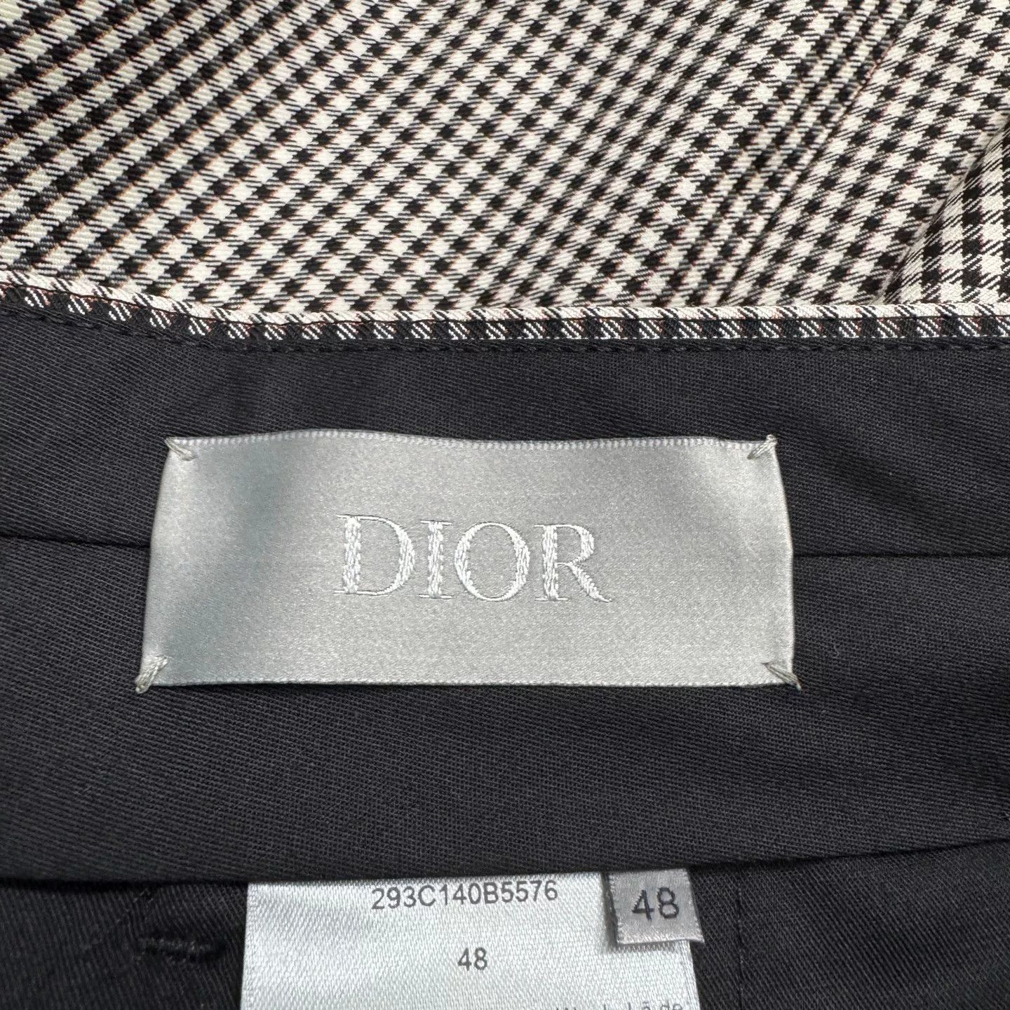 Dior Dior Check Wool Mohair Casual Pants 48 Size US 32 / EU 48 - 3 Thumbnail