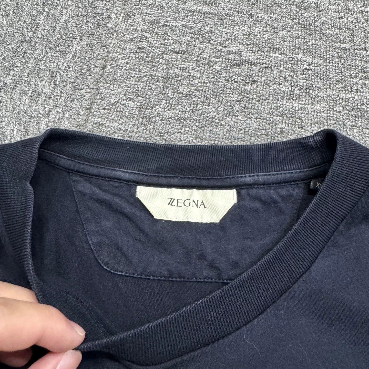 Z Zegna Z Zegna Graphic Logo Print T-Shirt XL Size US XL / EU 56 / 4 - 4 Thumbnail