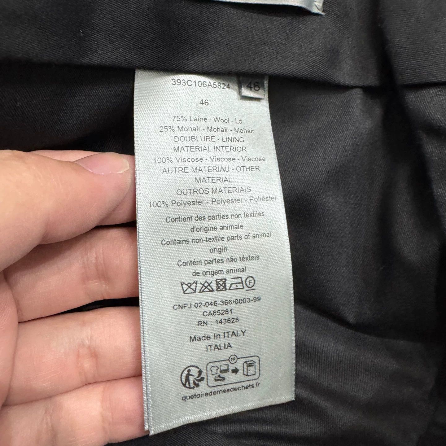 Dior Dior x Denim Tears Plaid Wool Trousers 46 Size US 30 / EU 46 - 4 Thumbnail