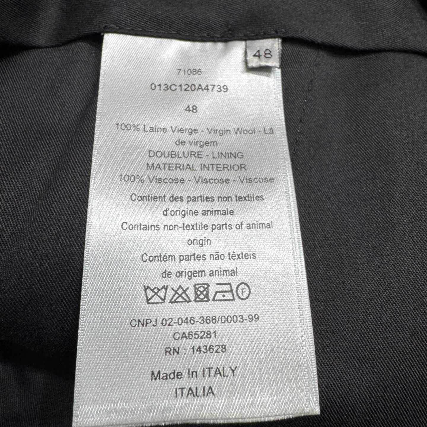 Dior Dior Pink Virgin Wool Casual Pants 48 Size US 32 / EU 48 - 4 Thumbnail