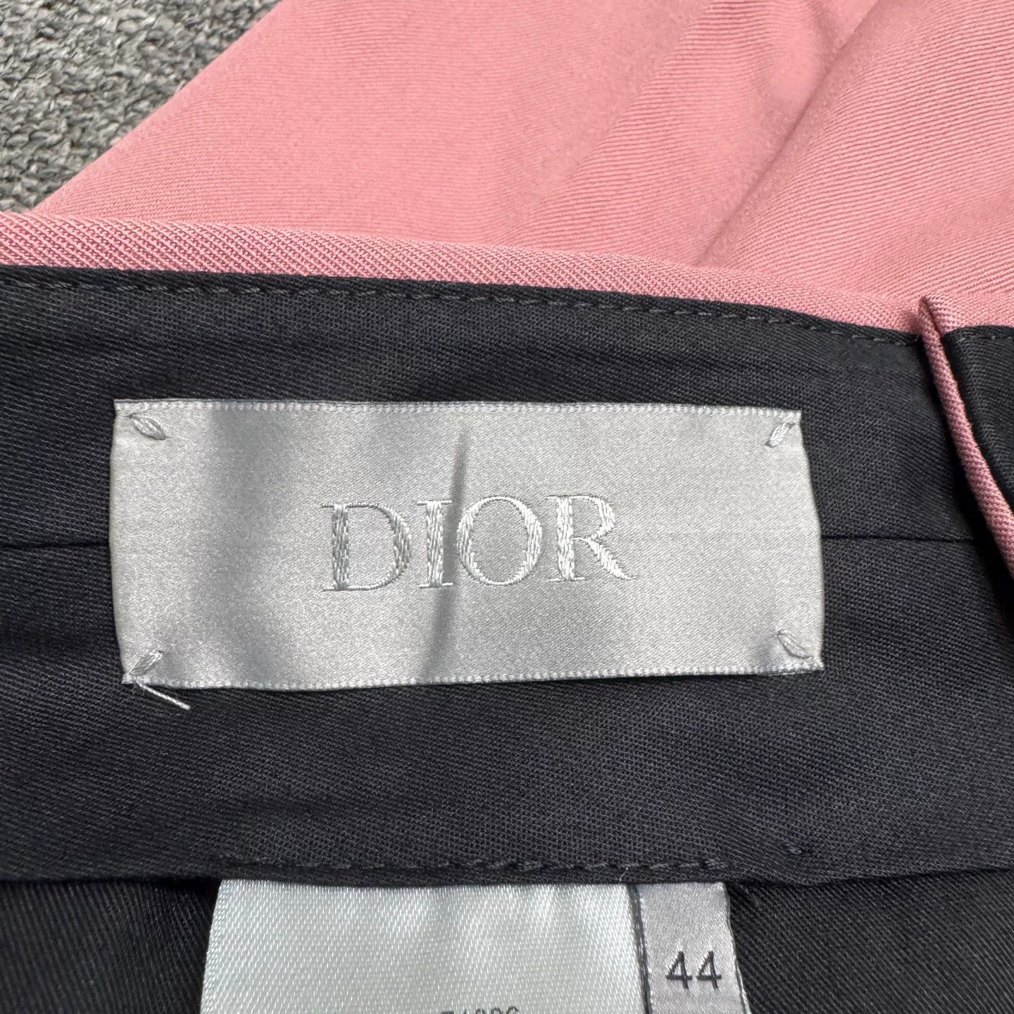 Dior Dior Pink Virgin Wool Casual Pants 28 Size US 28 / EU 44 - 3 Thumbnail
