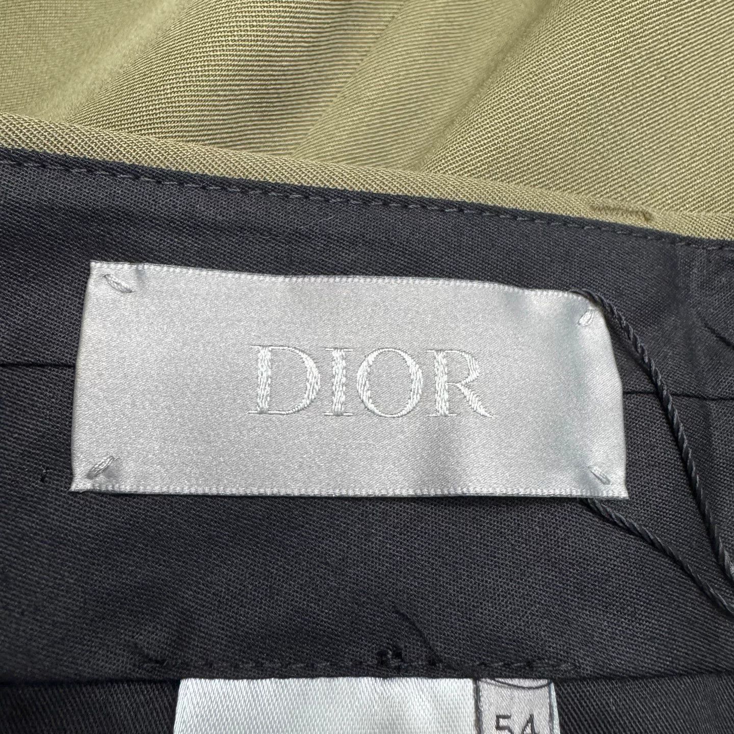 Dior Dior Olive Green Wool Trousers EU 54 Size US 38 / EU 54 - 3 Thumbnail
