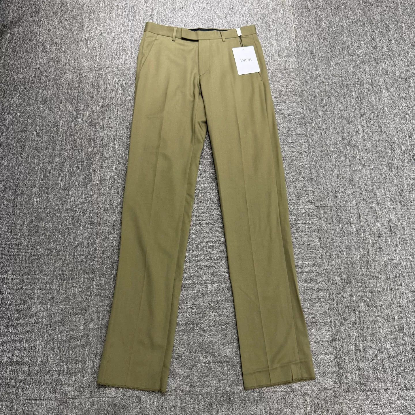 Dior Dior Olive Virgin Wool Casual Pants 44 Size US 28 / EU 44 - 2 Thumbnail