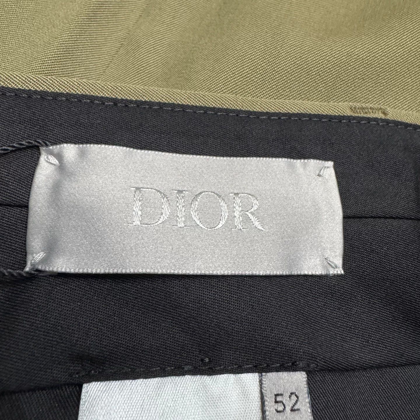Dior Dior Olive Green Virgin Wool Casual Pants Size 36 Size US 36 / EU 52 - 3 Thumbnail