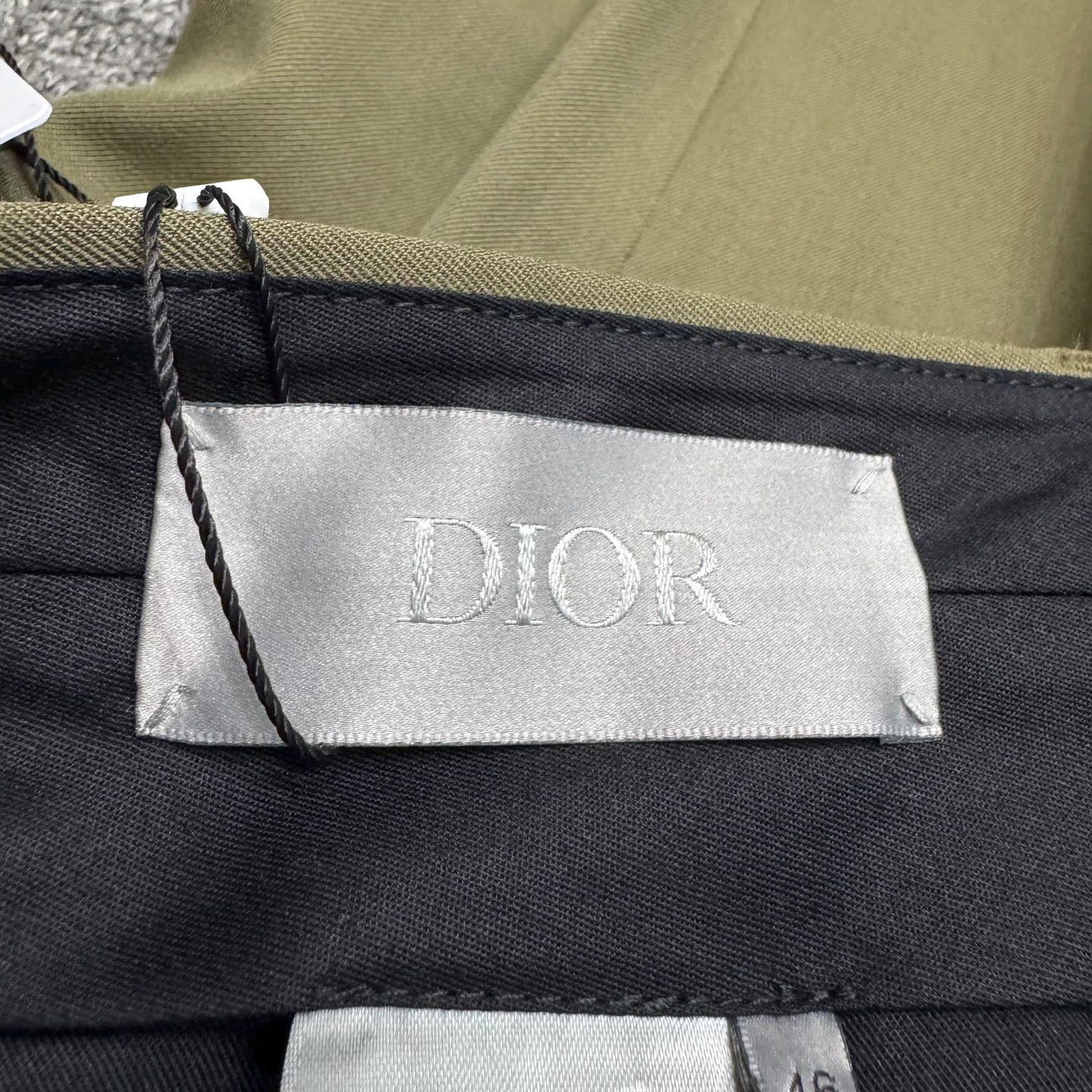 Dior Dior Olive Green Virgin Wool Trousers EU 46 Size US 30 / EU 46 - 3 Thumbnail