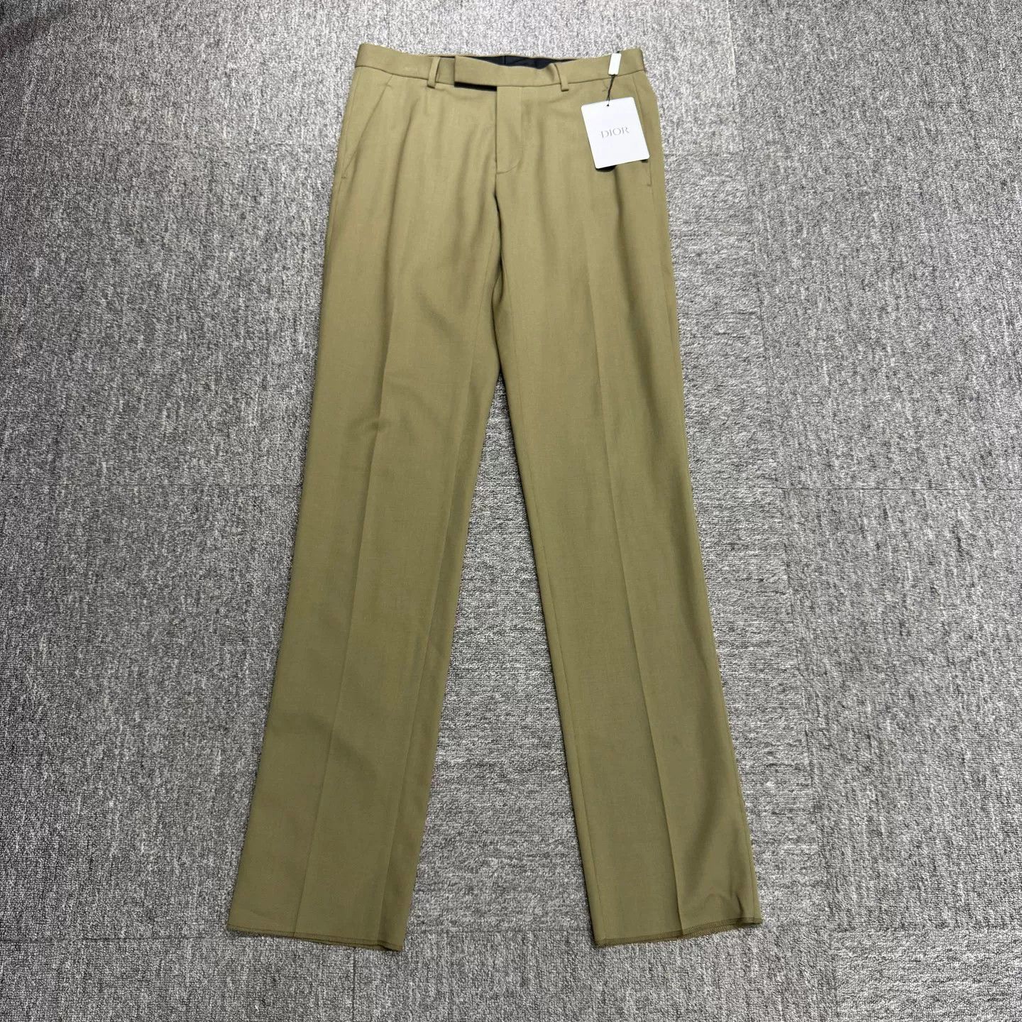 Dior Dior Olive Green Wool Casual Pants 46 Size US 30 / EU 46 - 2 Thumbnail