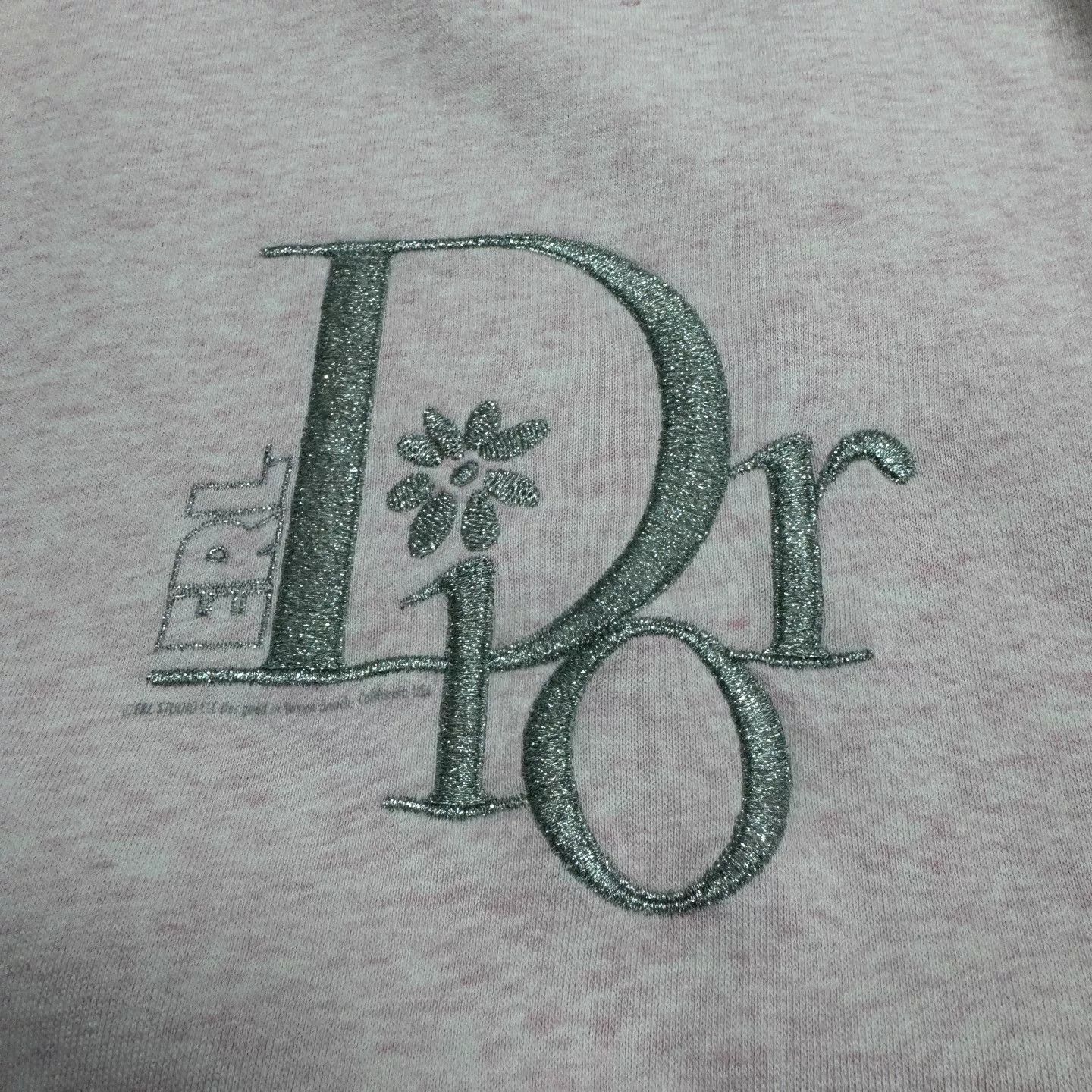 Dior Dior x ERL Glitter Embroidery Sweatshirt XL Size US XL / EU 56 / 4 - 3 Thumbnail