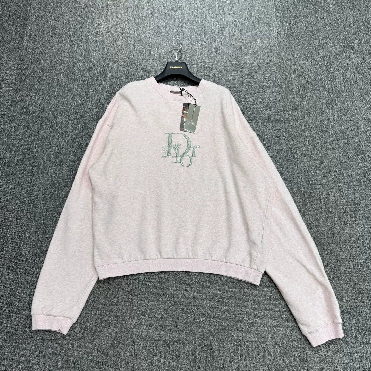 Dior Dior x ERL Glitter Embroidery Sweatshirt XL Size US XL / EU 56 / 4 - 2 Thumbnail