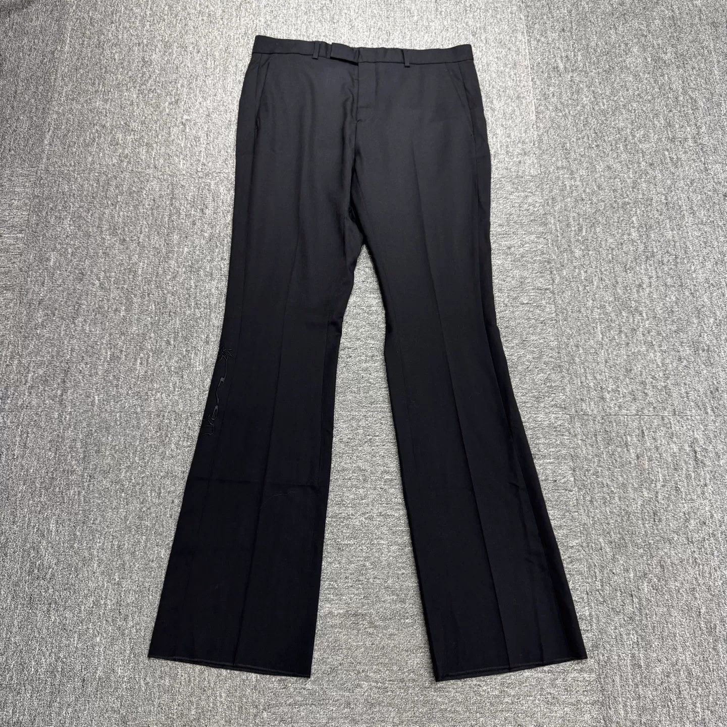 Dior Dior x Travis Scott Wool Flare Pants 52 Size US 36 / EU 52 - 2 Thumbnail
