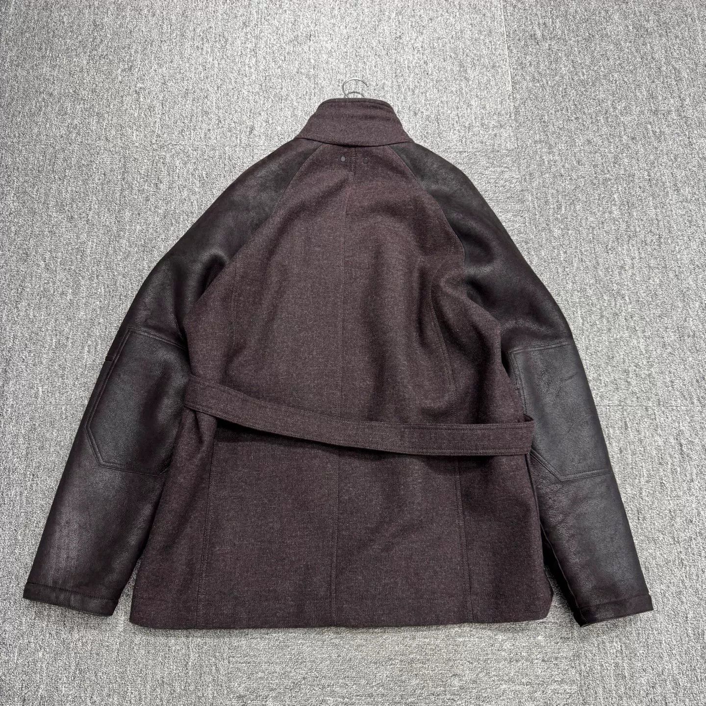 Louis Vuitton Louis Vuitton Shearling Panel Wool Coat 54 Size US L / EU 52-54 / 3 - 6 Thumbnail