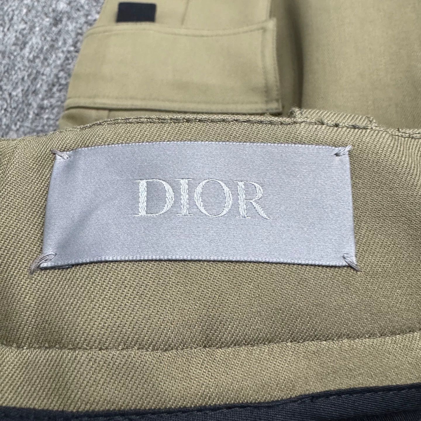 Dior Dior Beige Cotton Cargo Pants US 30 Size US 30 / EU 46 - 3 Thumbnail