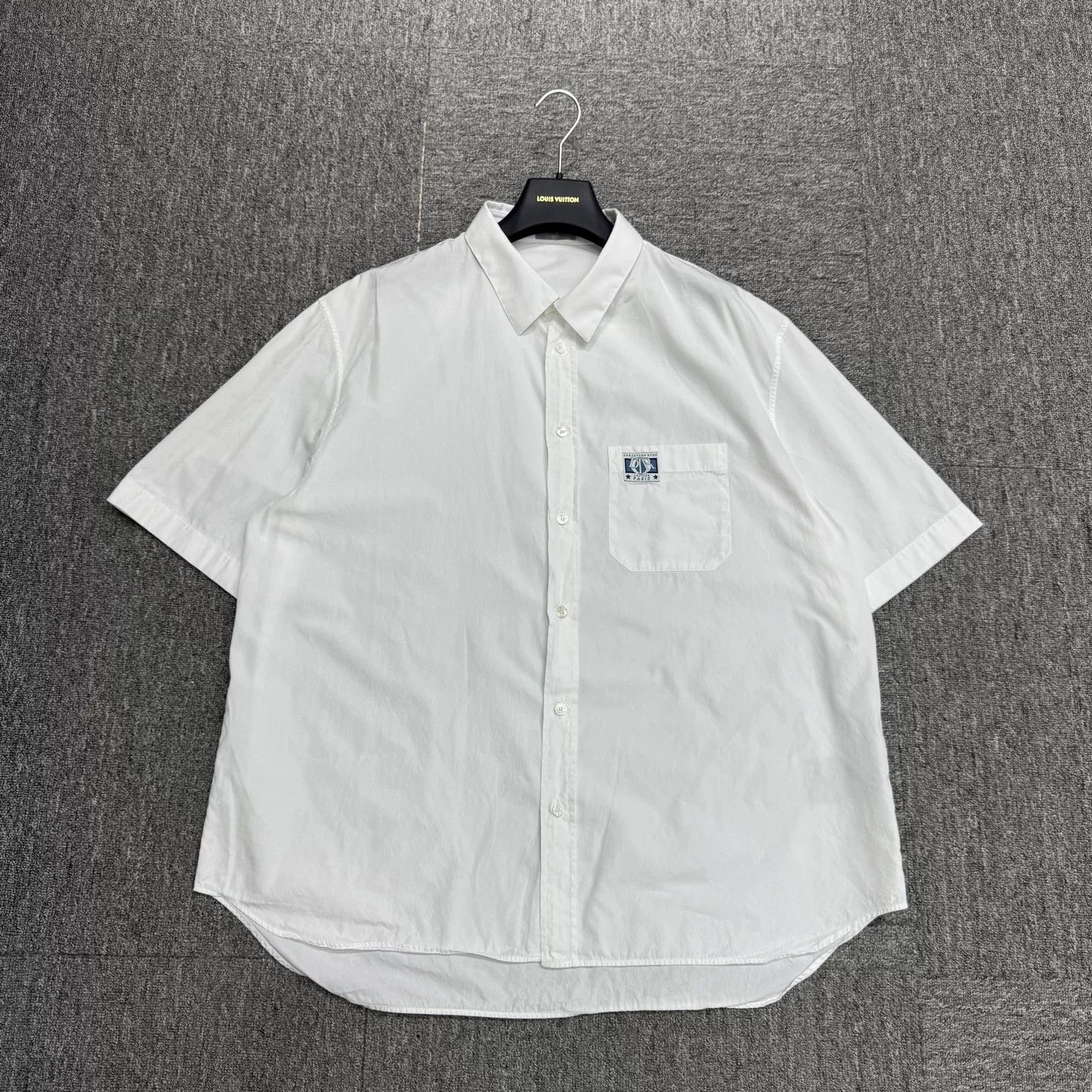 Dior Dior 1947 Logo Patch Short Sleeve Shirt 44 Size US XL / EU 56 / 4 - 2 Thumbnail