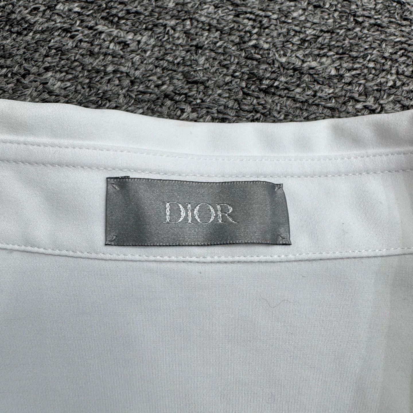 Dior Dior 1947 Logo Patch Short Sleeve Shirt 44 Size US XL / EU 56 / 4 - 3 Thumbnail