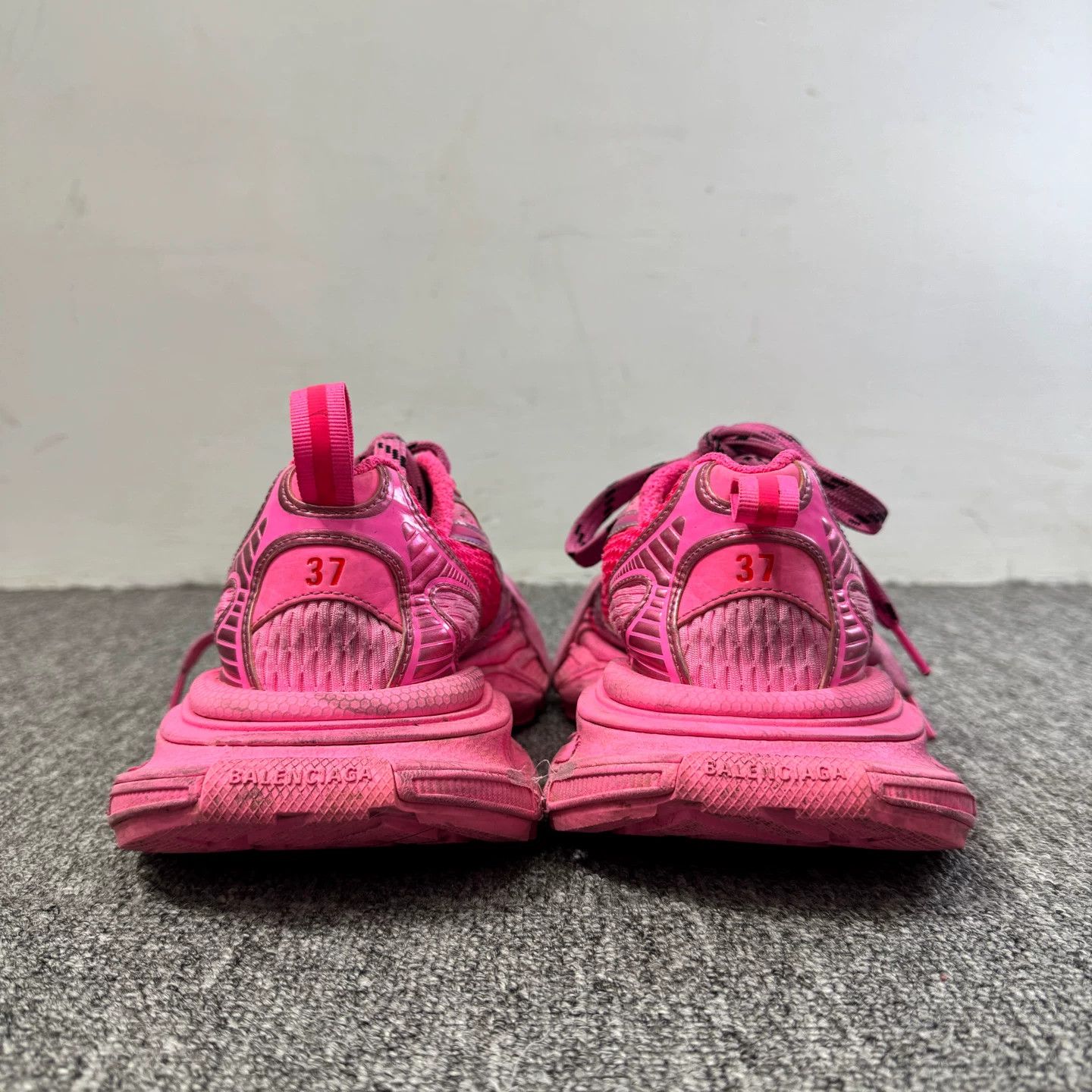 Balenciaga Balenciaga Pink 3XL Sneakers 37 Size US 7 / IT 37 - 4 Thumbnail