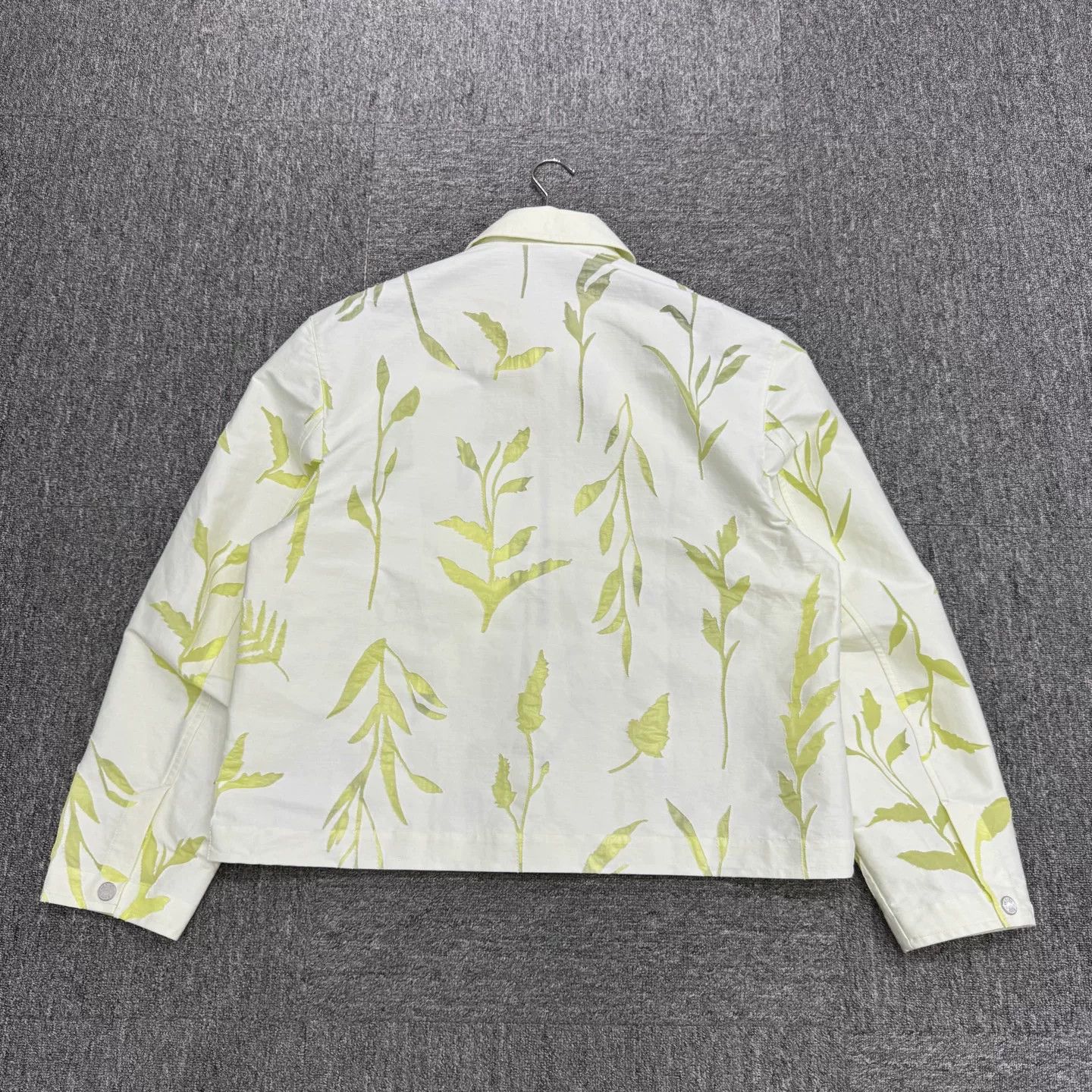 Hermes Hermes Runway Leaf Print Light Jacket 52 Size US L / EU 52-54 / 3 - 3 Thumbnail