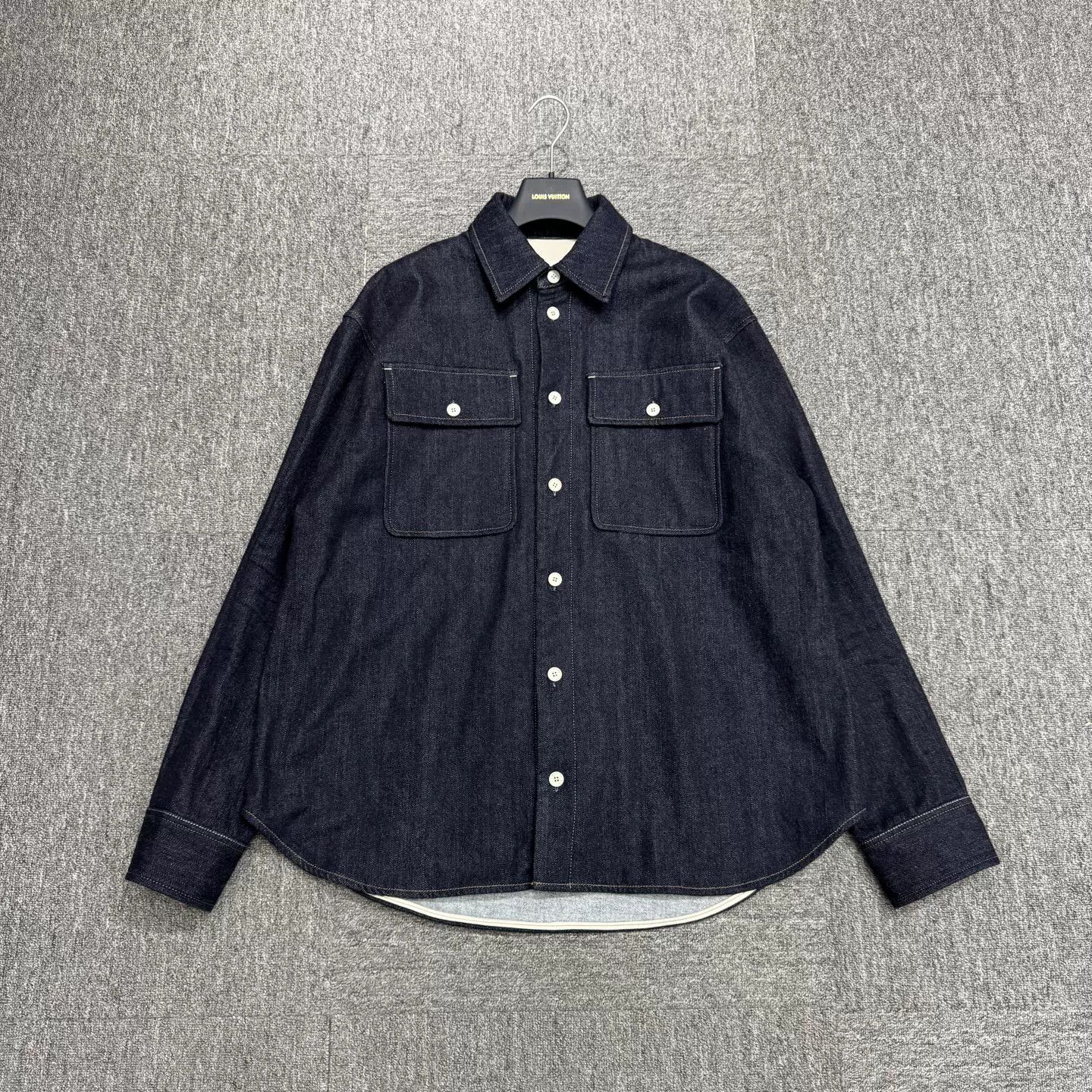 Jil Sander Jil Sander Indigo Denim Shirt Jacket Size M Size US M / EU 48-50 / 2 - 2 Thumbnail