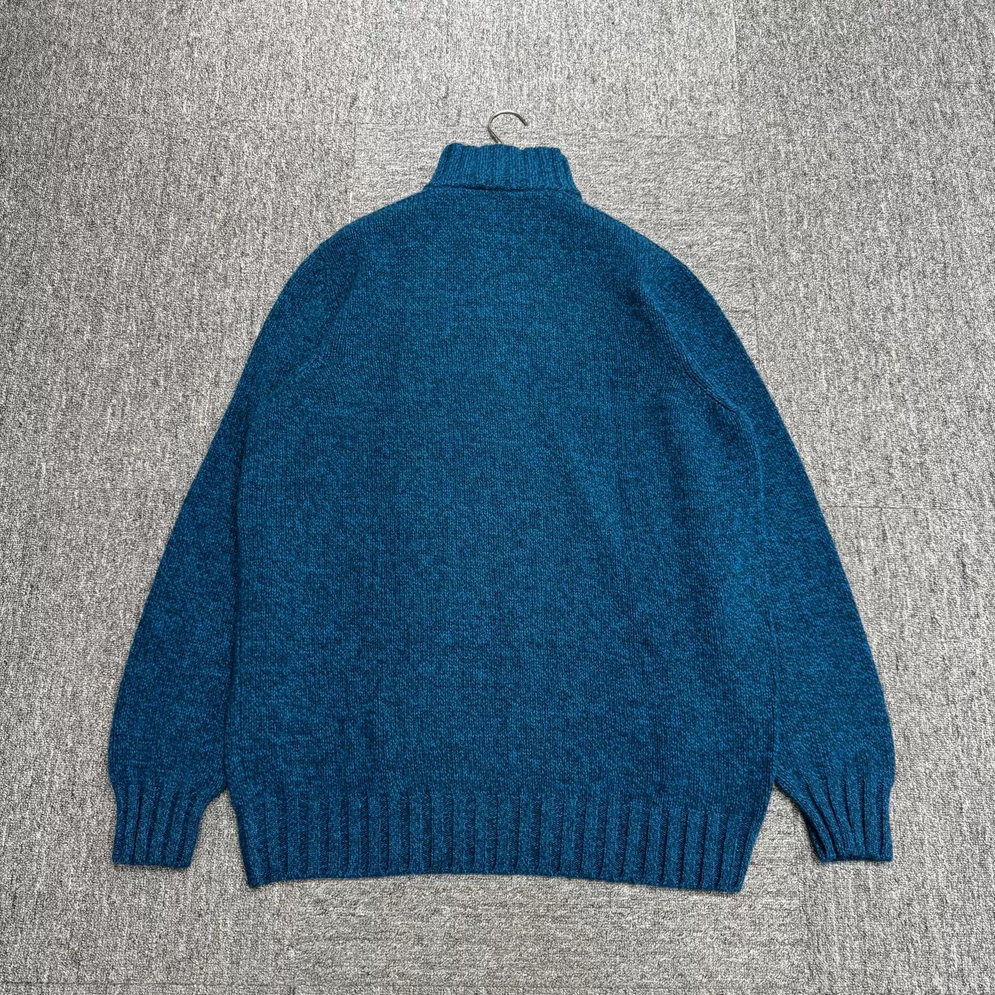 Loro Piana Loro Piana Baby Cashmere Quarter-Zip Sweater 60 Size US XXL / EU 58 / 5 - 6 Thumbnail