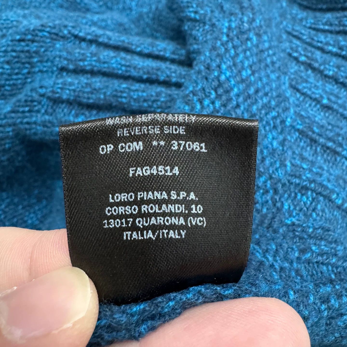 Loro Piana Loro Piana Baby Cashmere Quarter-Zip Sweater 60 Size US XXL / EU 58 / 5 - 5 Thumbnail