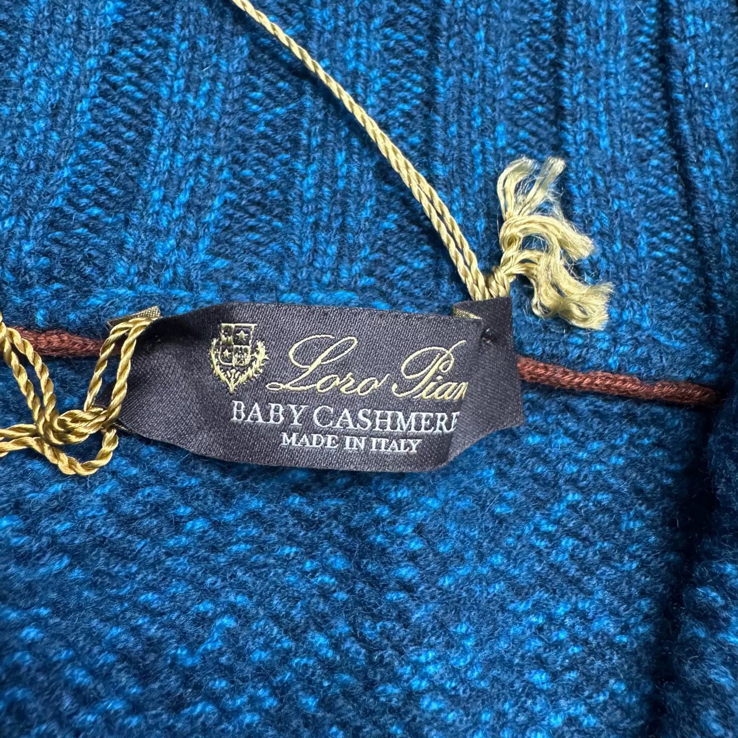 Loro Piana Loro Piana Baby Cashmere Quarter-Zip Sweater 60 Size US XXL / EU 58 / 5 - 3 Thumbnail
