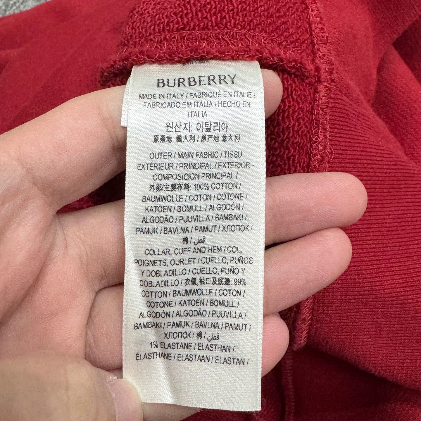 Burberry Burberry Flocked Snake Sweatshirt Size S Size US S / EU 44-46 / 1 - 4 Thumbnail