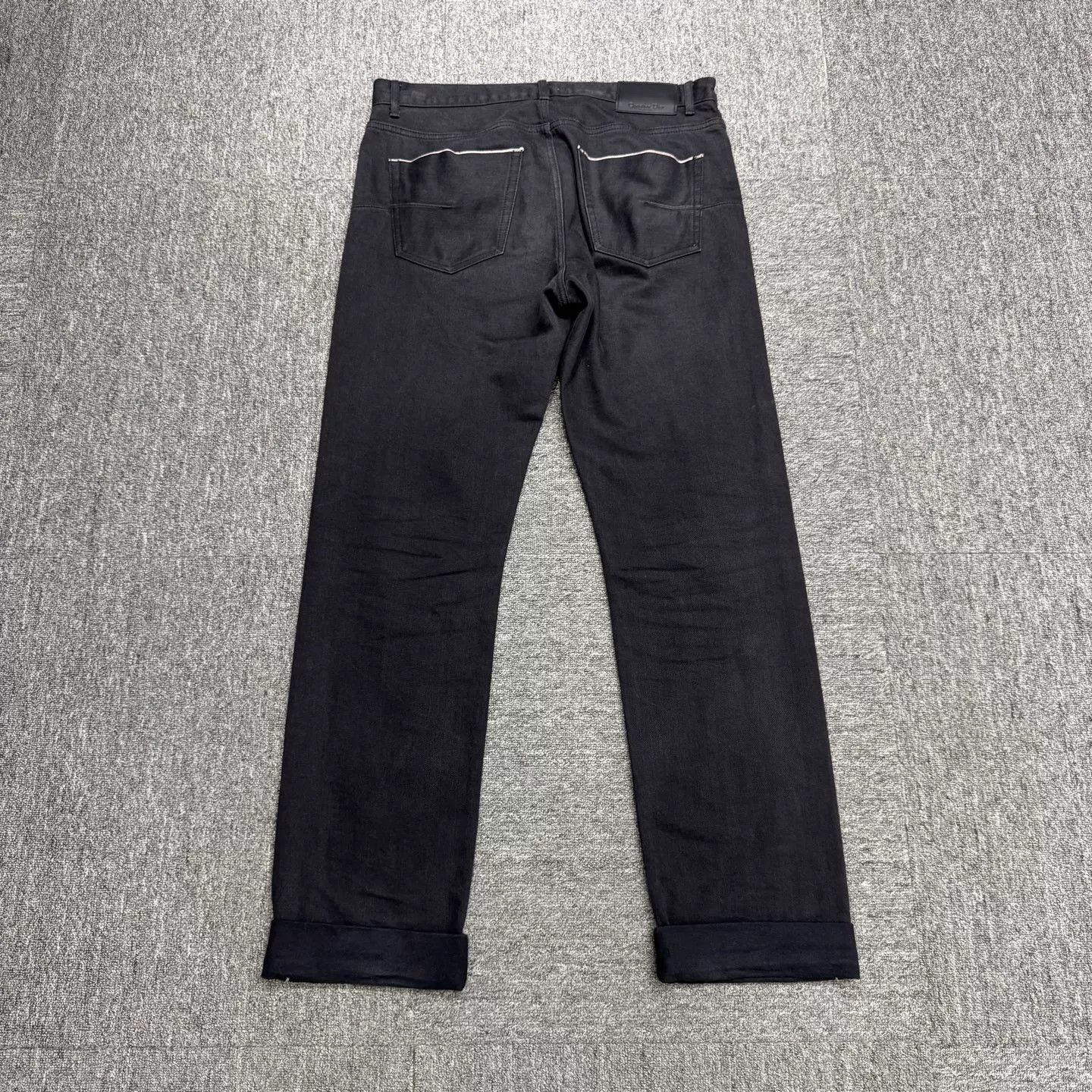 Dior Dior Selvedge Embroidered Jeans Size 33 Size US 33 - 7 Thumbnail