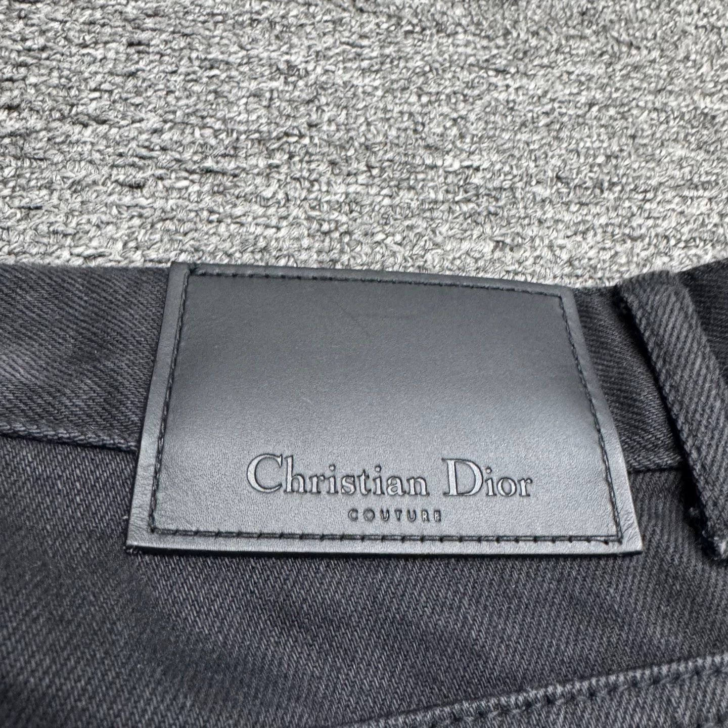 Dior Dior Selvedge Embroidered Jeans Size 33 Size US 33 - 8 Thumbnail