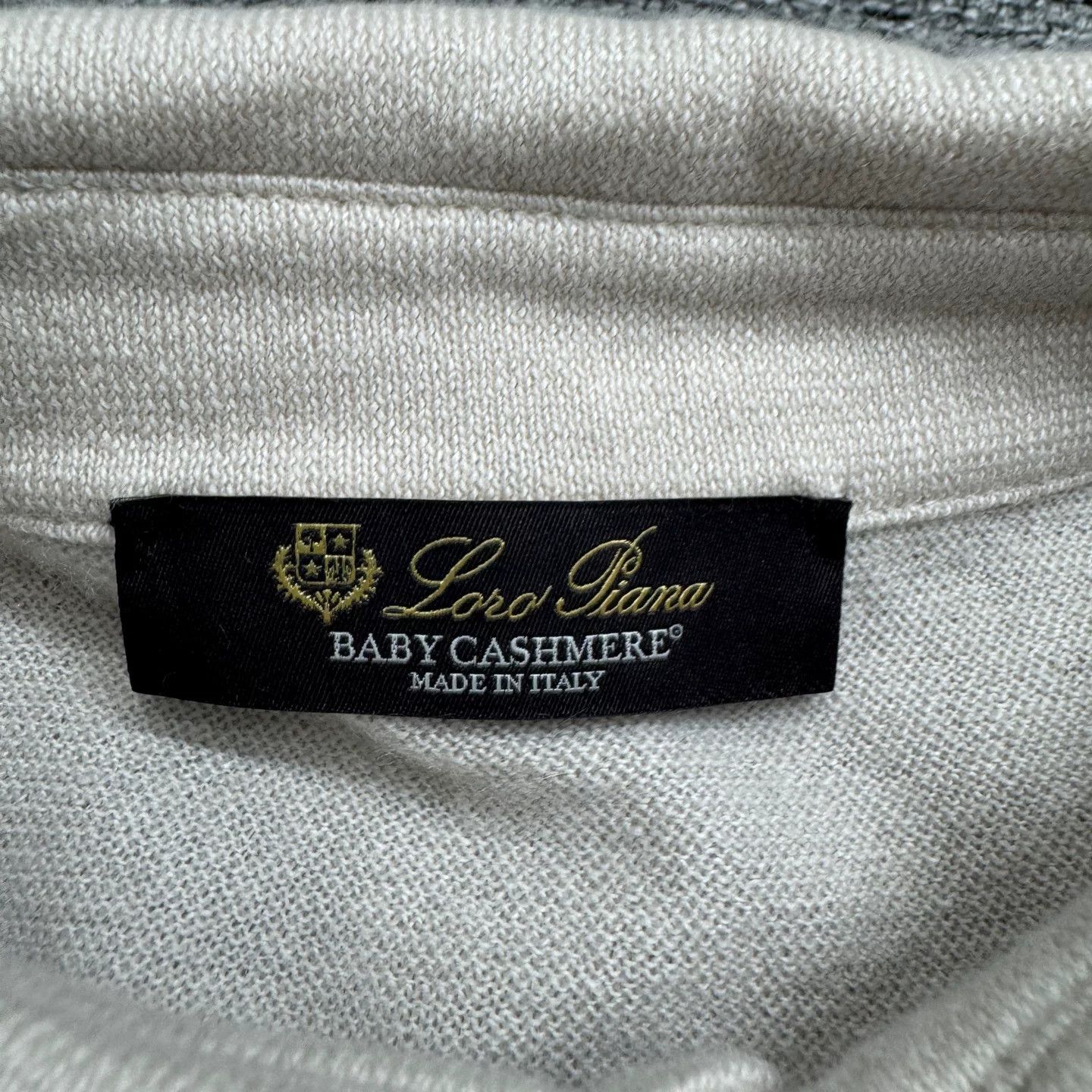 Loro Piana Loro Piana Baby Cashmere Polo Sweater 52 Size US L / EU 52-54 / 3 - 3 Thumbnail