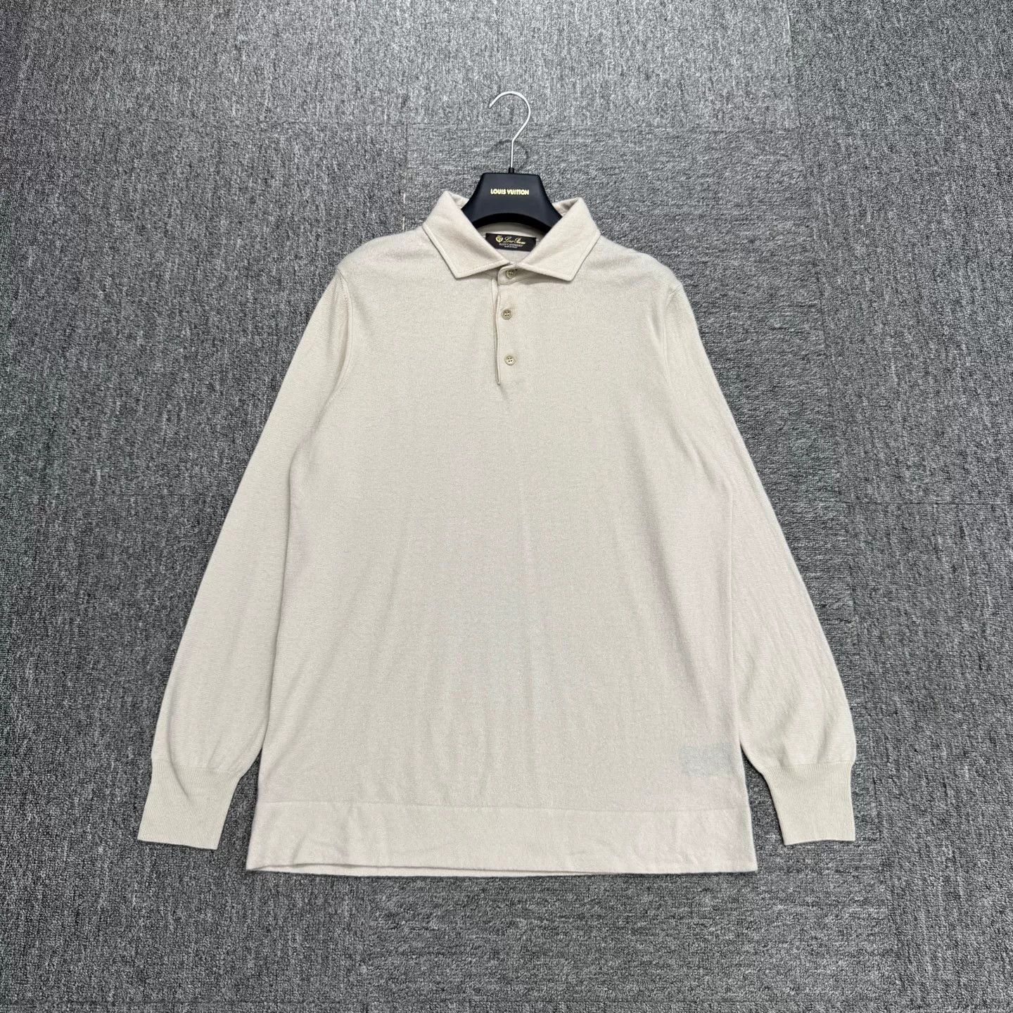 Loro Piana Loro Piana Baby Cashmere Polo Sweater 52 Size US L / EU 52-54 / 3 - 2 Thumbnail