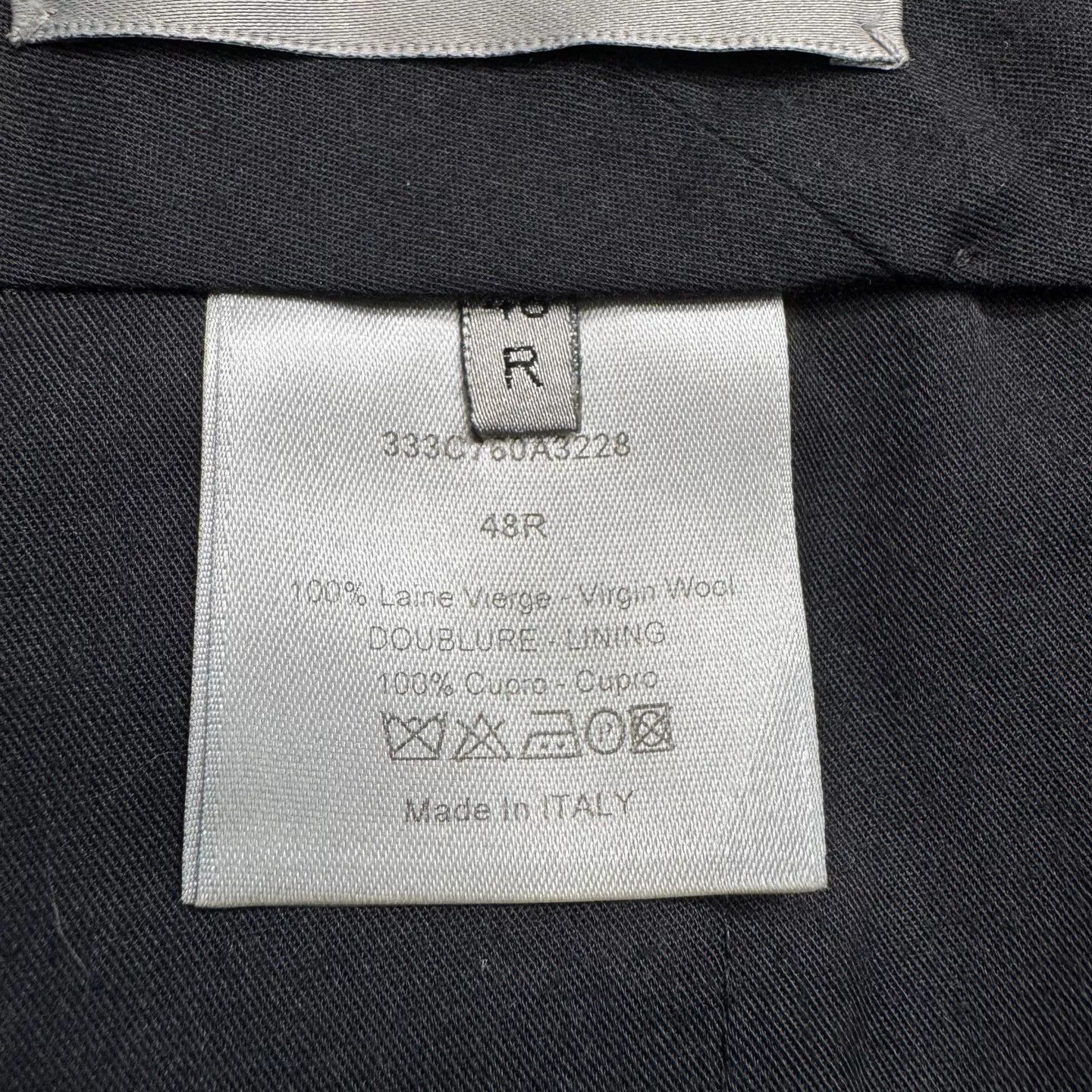 Dior Dior Navy Wool Formal Trousers 48 Size 38R - 4 Thumbnail