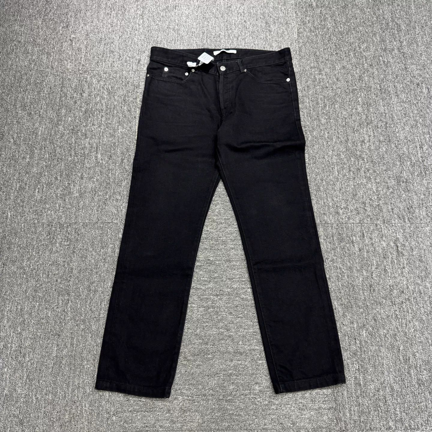 Givenchy Givenchy Leather Patch Denim Jeans US 33 Size US 33 - 2 Thumbnail