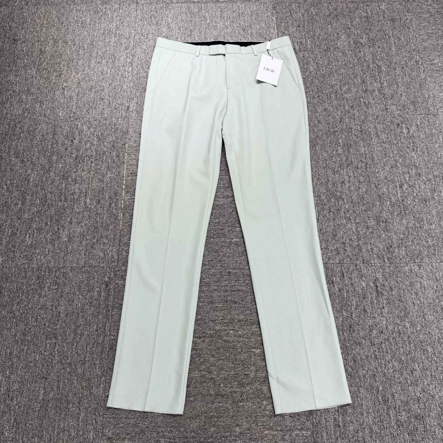 Dior Dior Solid Wool Casual Trousers Size 36 Size US 36 / EU 52 - 2 Thumbnail