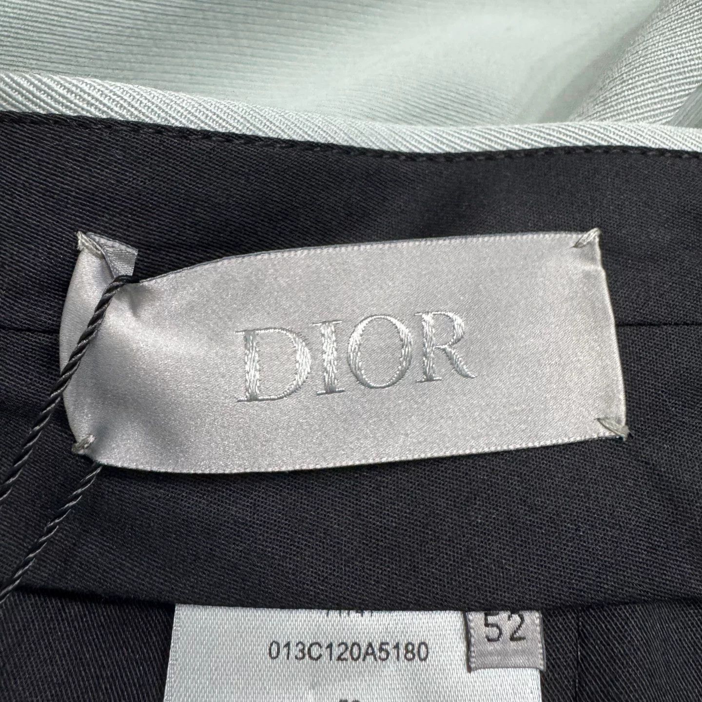 Dior Dior Sage Green Wool Trousers EU 52 Size US 36 / EU 52 - 3 Thumbnail