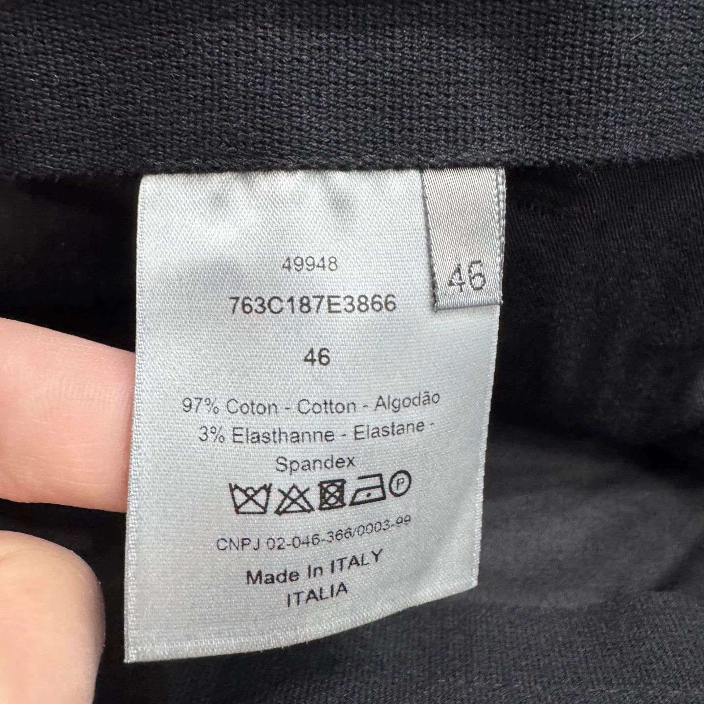 Dior Dior Zipper Detail Casual Pants 46 Size US 30 / EU 46 - 4 Thumbnail