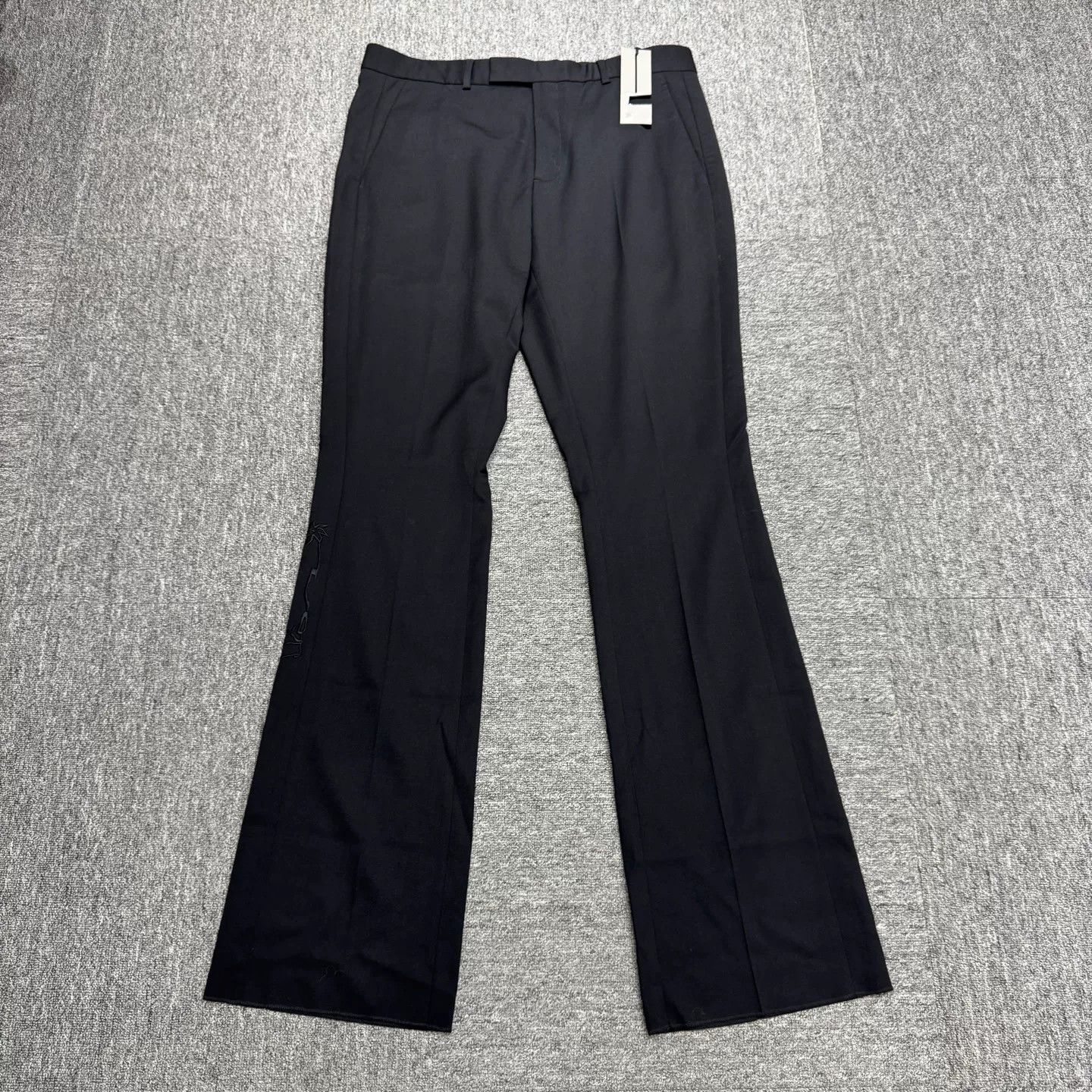 Dior Dior x Travis Scott Embroidered Flare Wool Trousers 52 Size US 36 / EU 52 - 2 Thumbnail