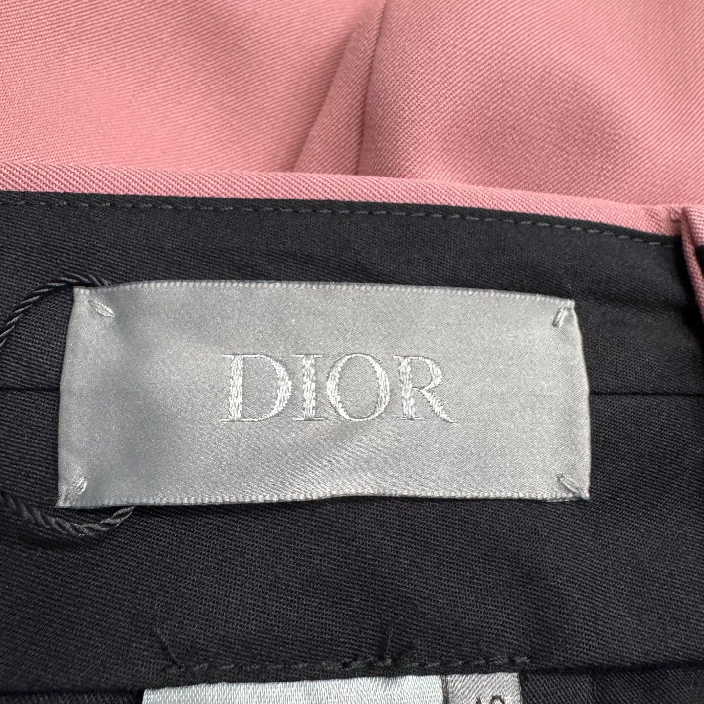 Dior Dior Pink Wool Trousers Size 48 Size US 32 / EU 48 - 3 Thumbnail