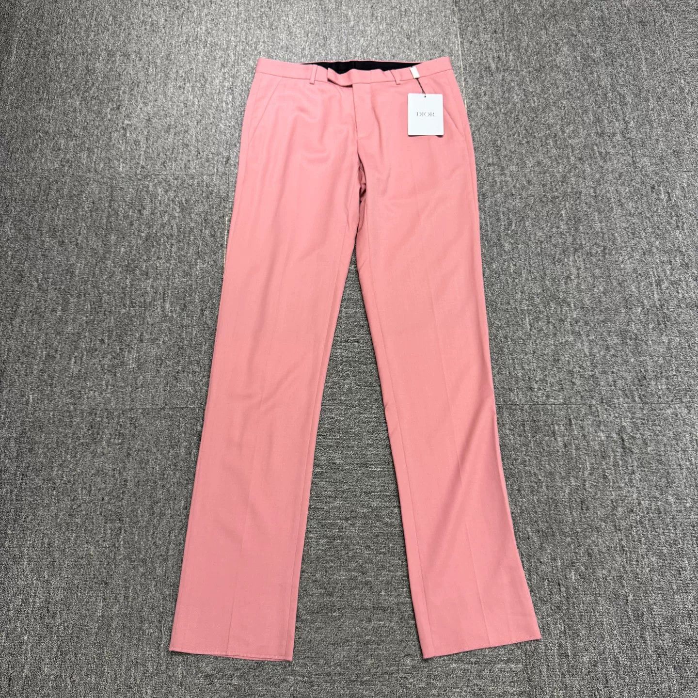 Dior Dior Pink Wool Trousers Size 48 Size US 32 / EU 48 - 2 Thumbnail