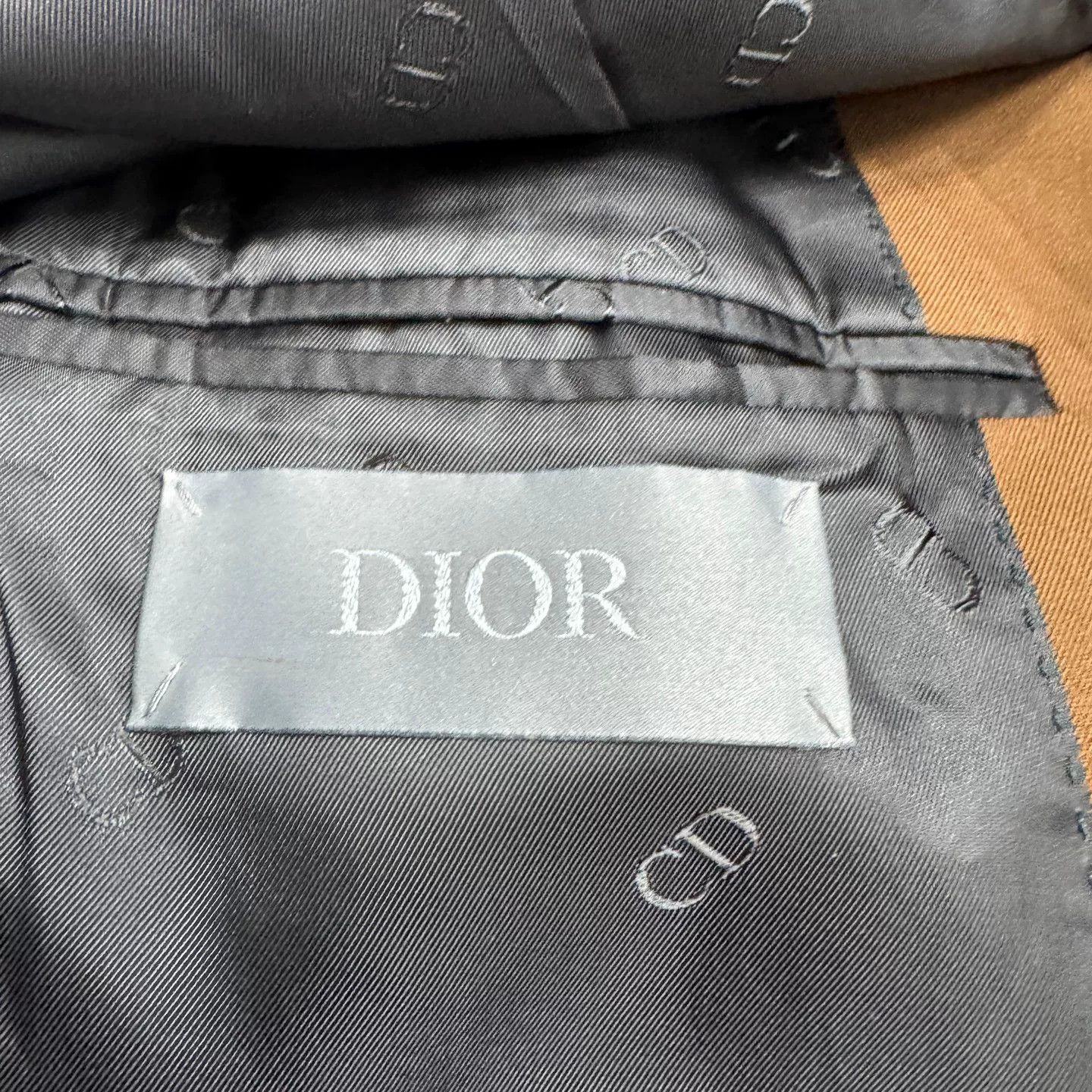 Dior Dior Brown Wool Tailoring Jacket 38R Size 38R - 4 Thumbnail