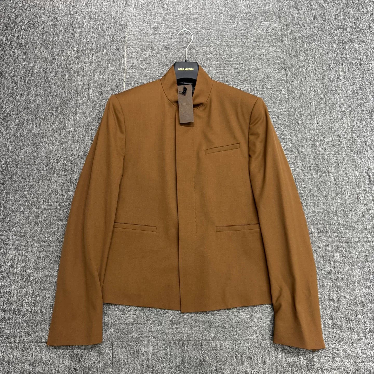 Dior Dior Brown Wool Tailoring Jacket 38R Size 38R - 2 Thumbnail