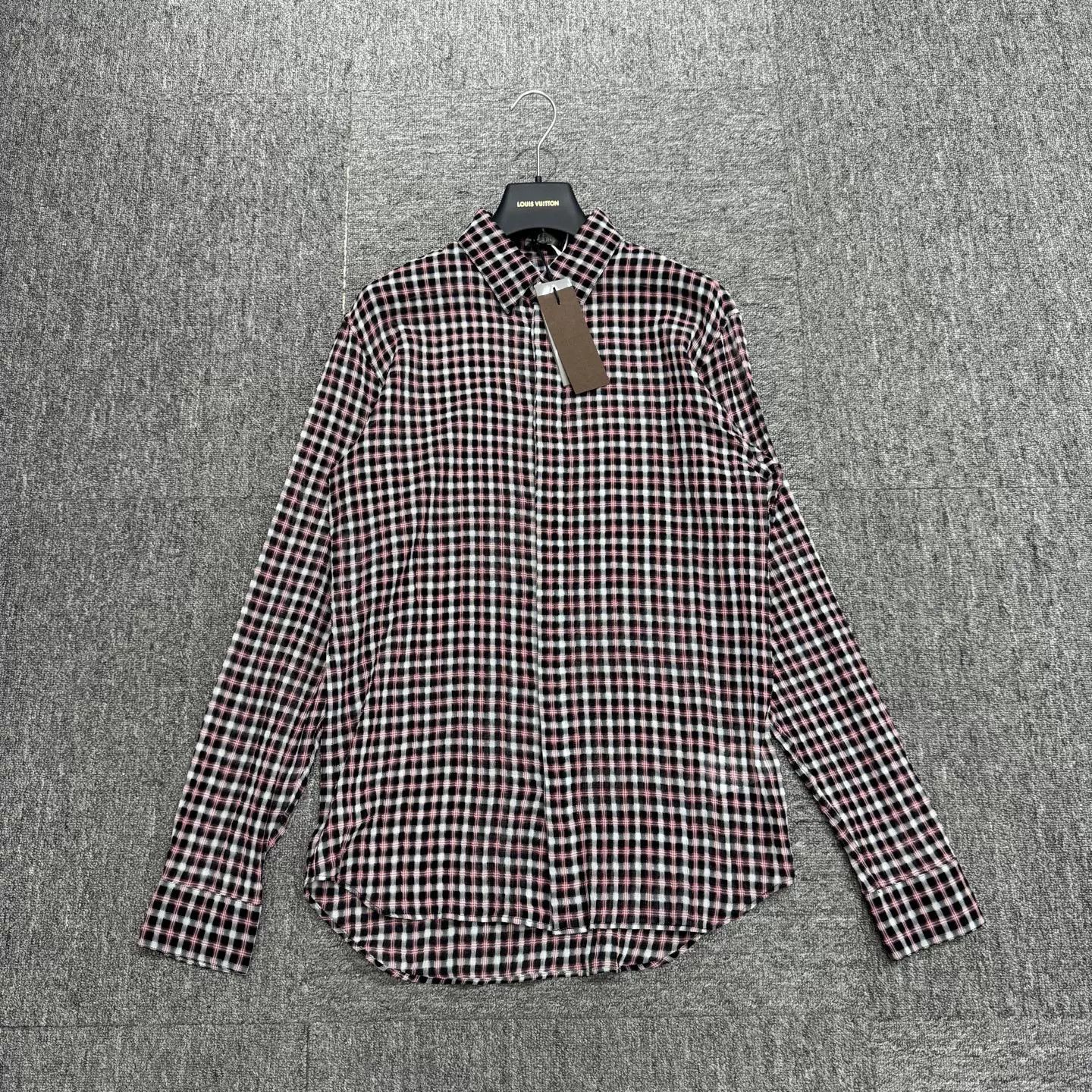 Dior Dior Checked Long Sleeve Button Up Shirt 39 Size US M / EU 48-50 / 2 - 2 Thumbnail