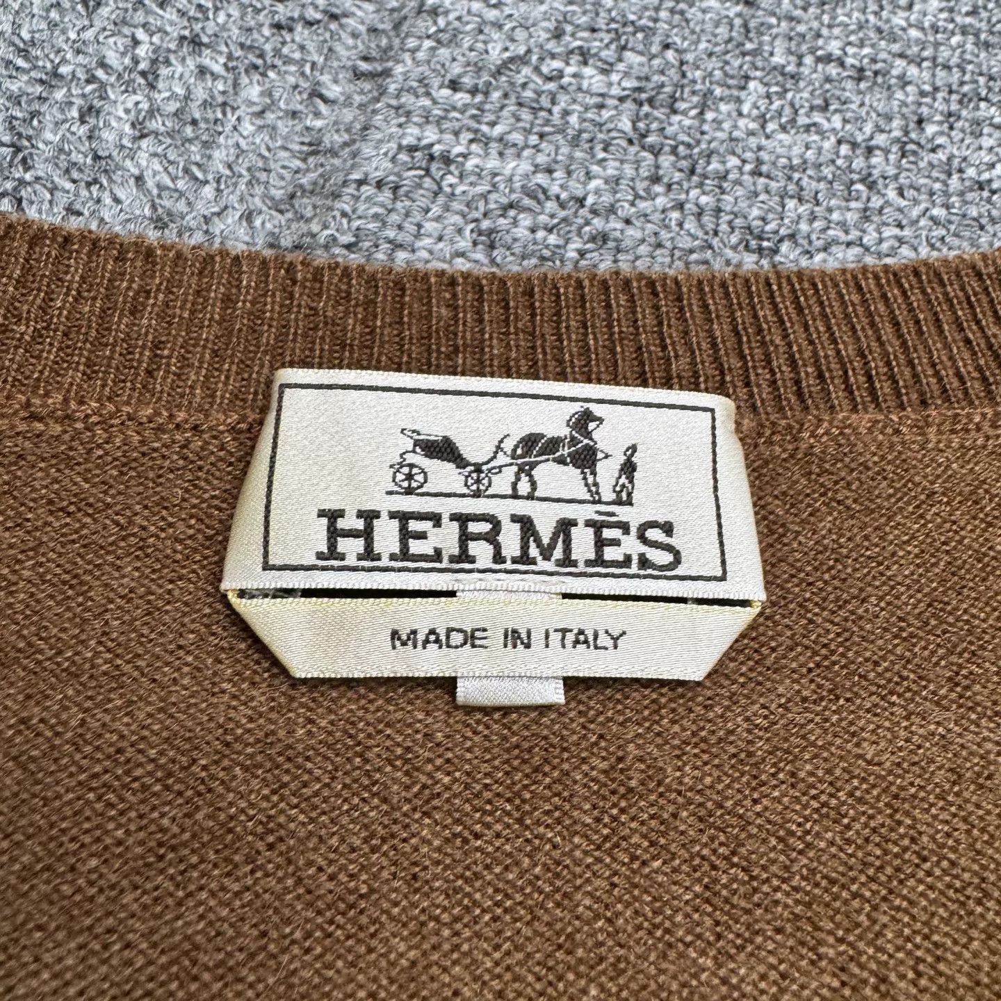 Hermes Hermes Horse Graphic Cashmere Sweater 3XL Size US XXL / EU 58 / 5 - 3 Thumbnail