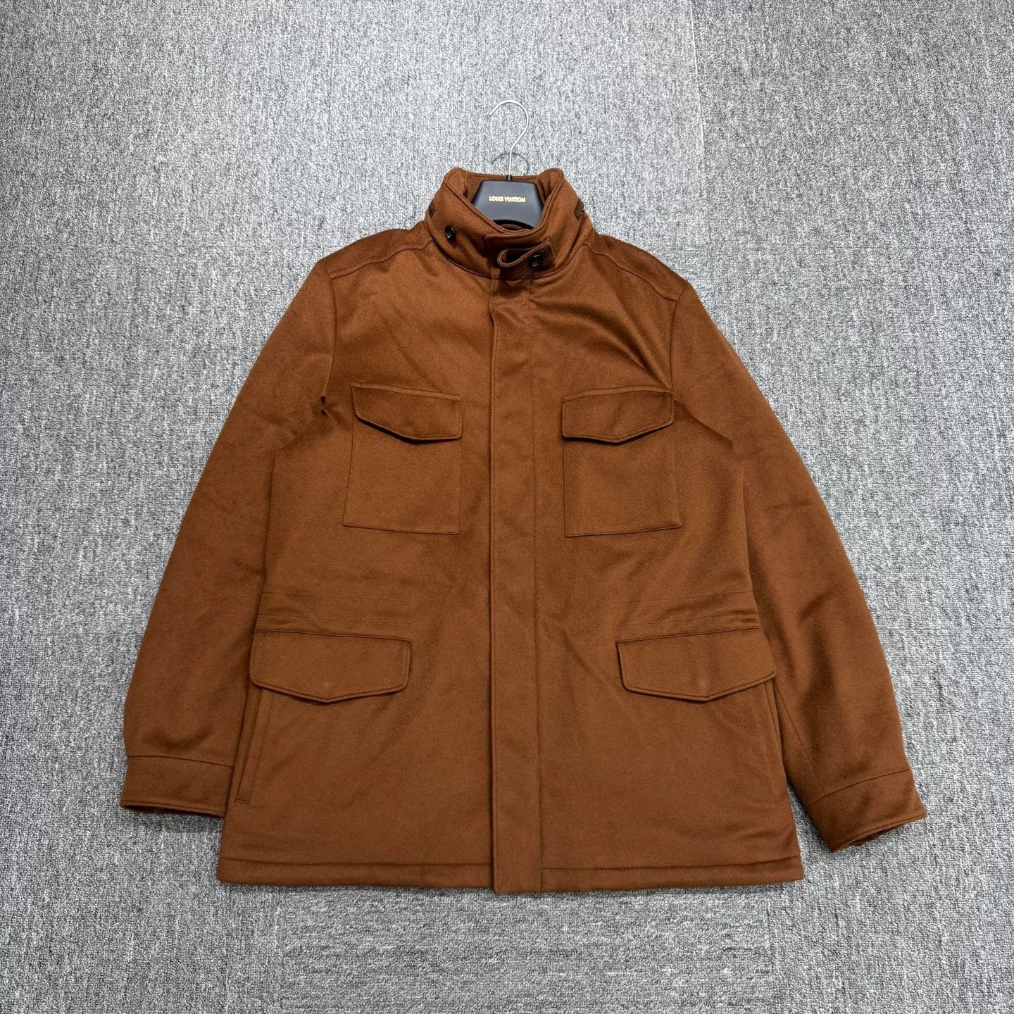 Loro Piana Loro Piana Brown Cashmere Traveller Jacket 50 Size US M / EU 48-50 / 2 - 2 Thumbnail