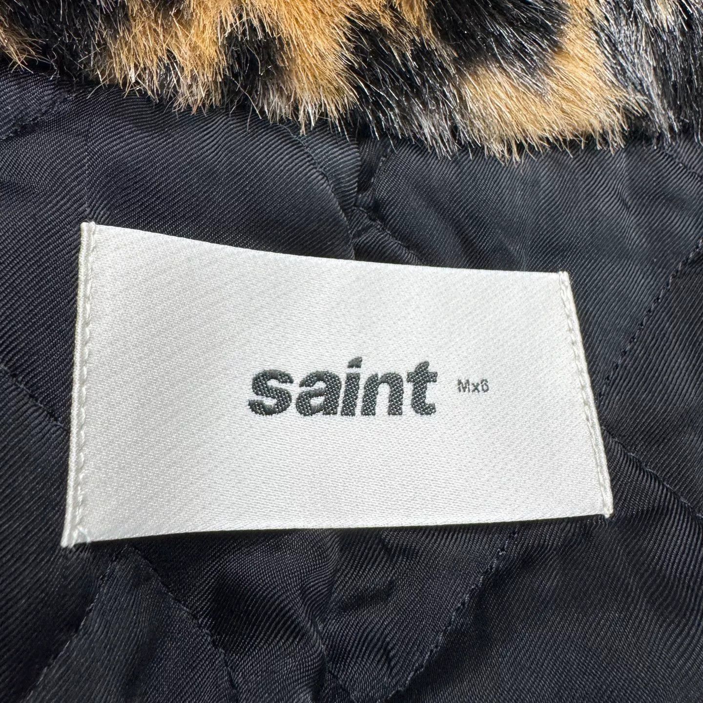 Saint Michael Saint Michael Leopard Faux Fur Coat Size L Size US L / EU 52-54 / 3 - 3 Thumbnail