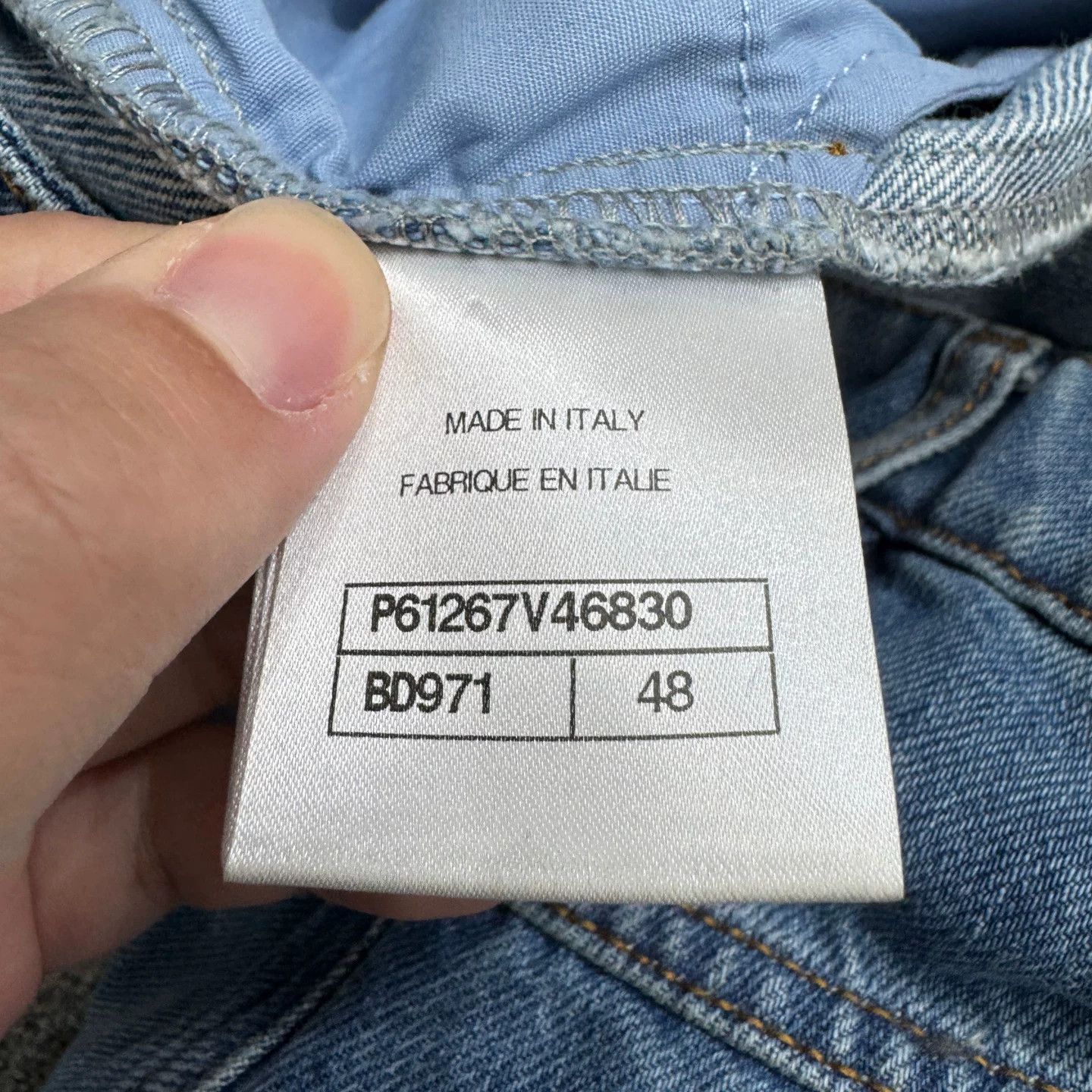 Chanel Chanel x Pharrell Rhinestone Logo Denim Jeans EU 48 Size US 32 / EU 48 - 4 Thumbnail