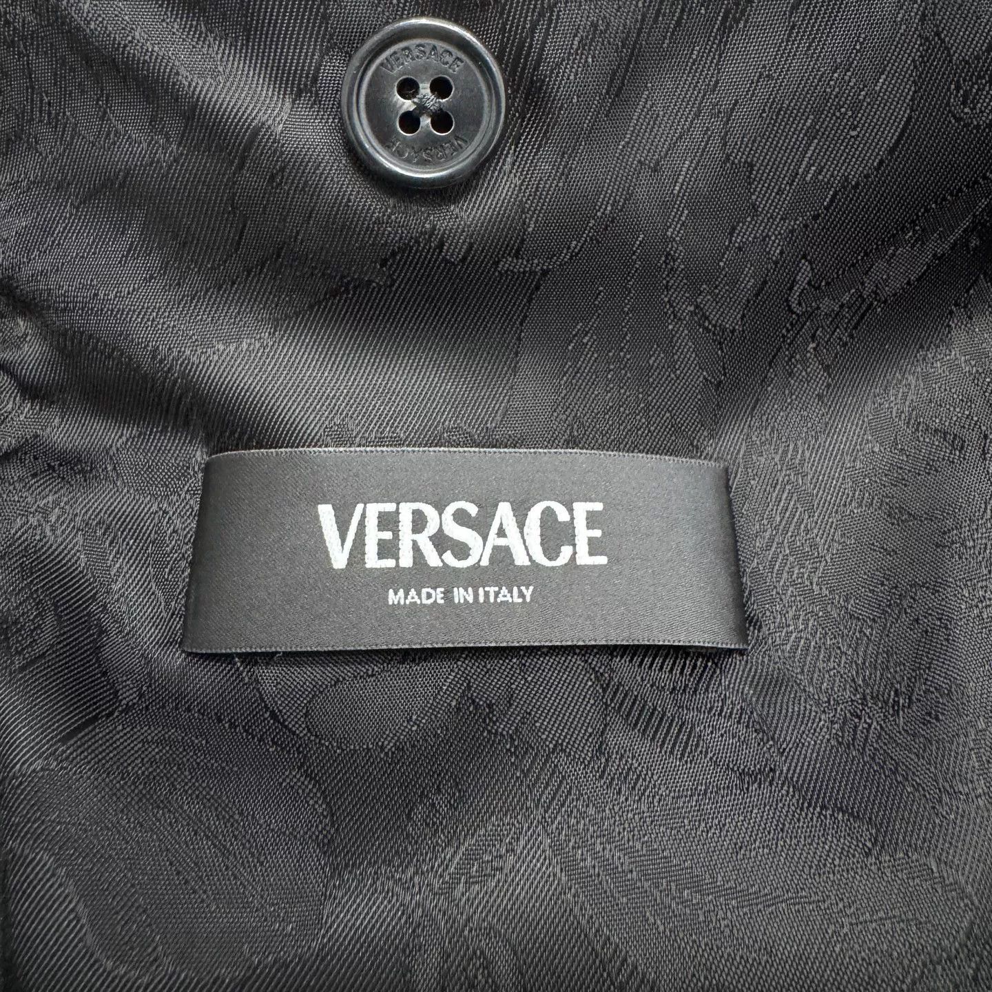 Versace Versace Crystal Embellished Wool Blazer Size 38R Size 38R - 4 Thumbnail