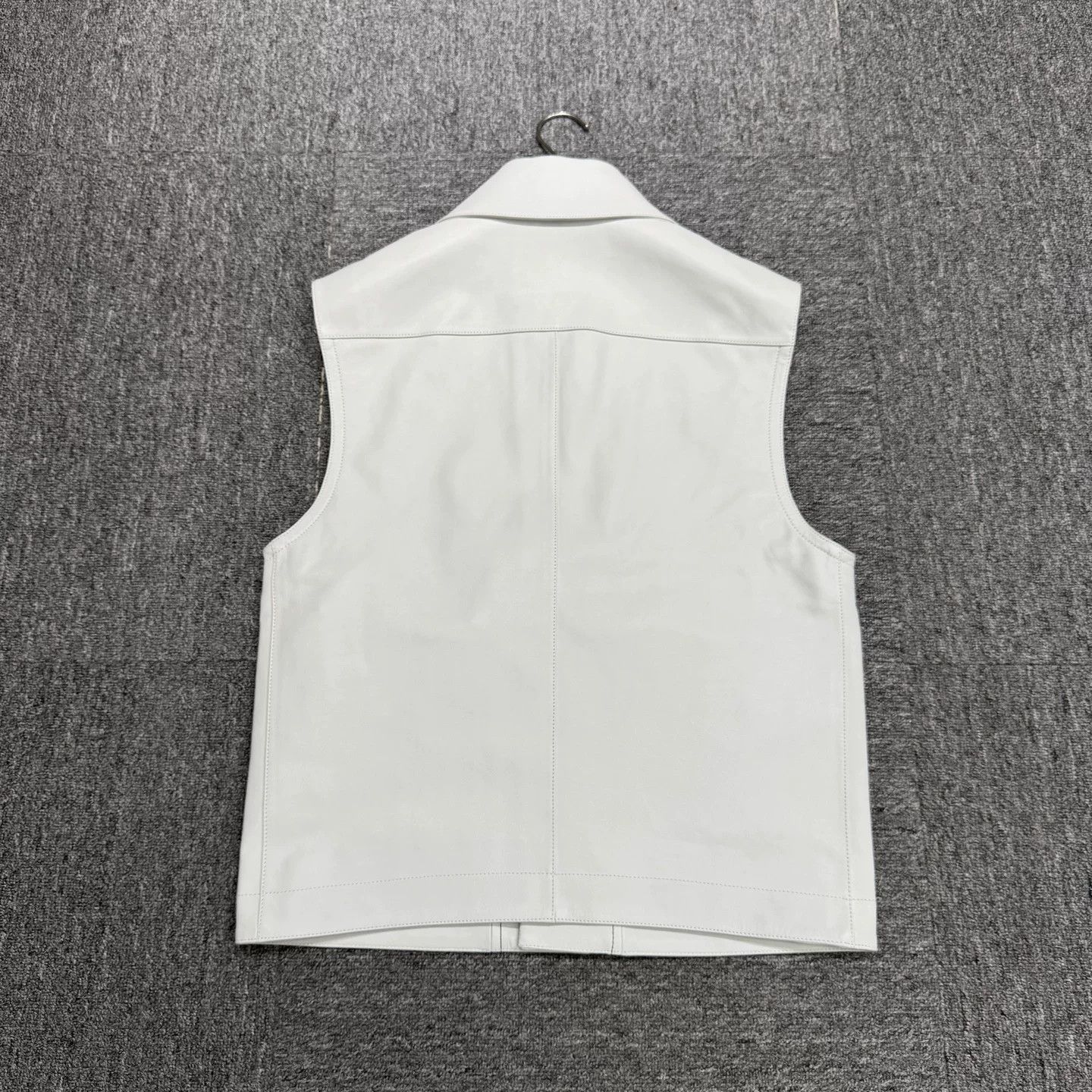 Hermes Hermes Calfskin Leather Zip Vest Size 44 Size US S / EU 44-46 / 1 - 6 Thumbnail