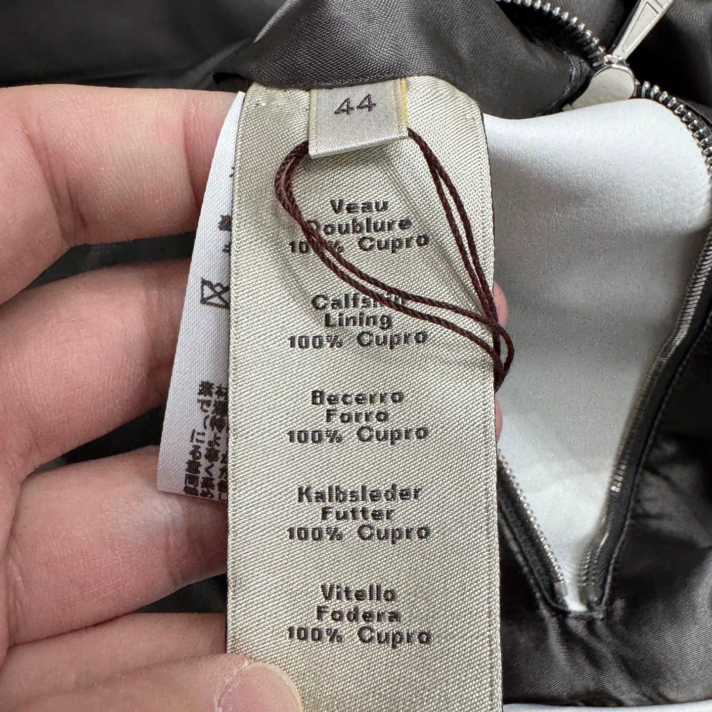 Hermes Hermes Calfskin Leather Zip Vest Size 44 Size US S / EU 44-46 / 1 - 4 Thumbnail