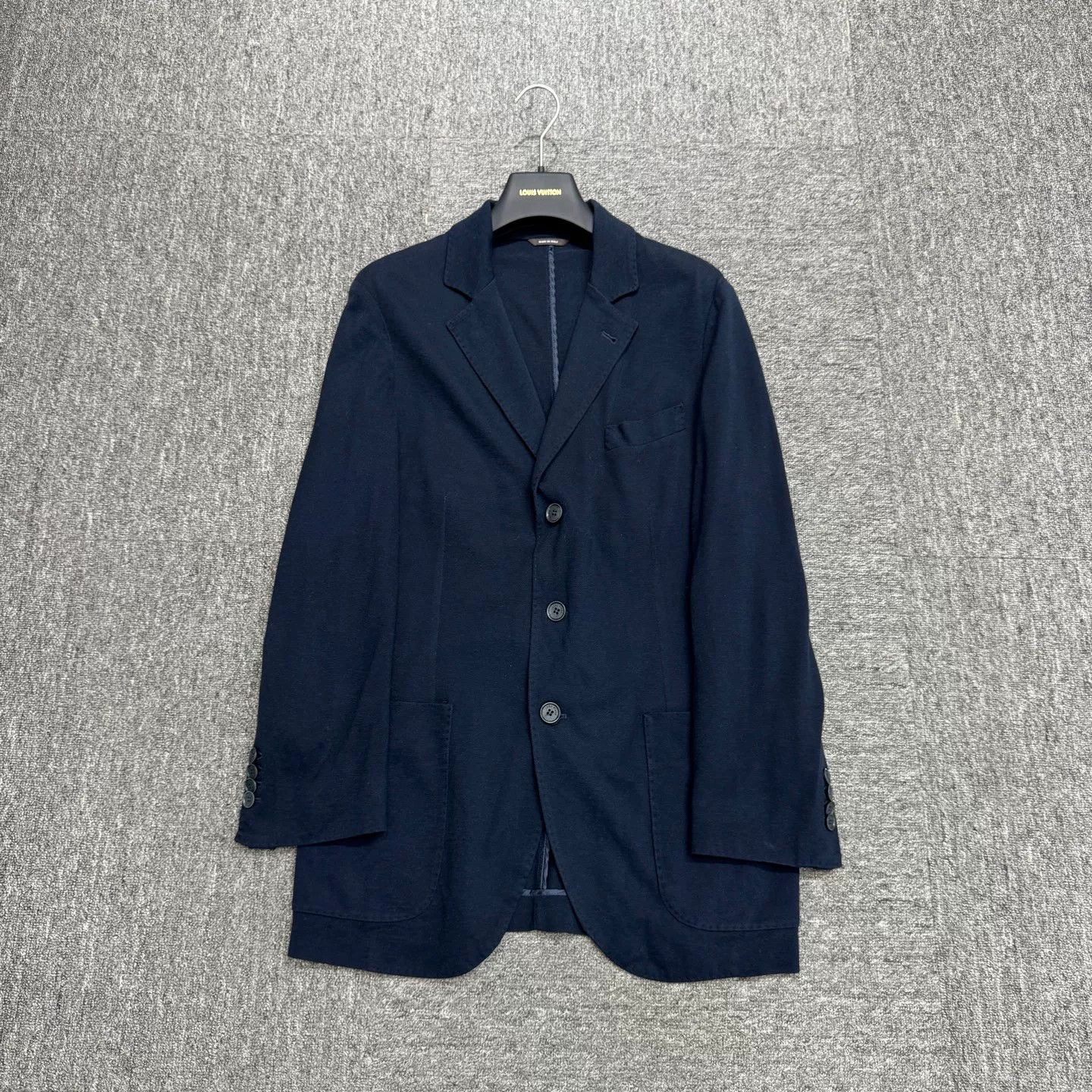 Loro Piana Loro Piana Cotton Silk Blend Blazer 38R Size 38R - 2 Thumbnail